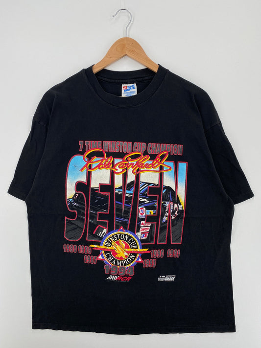 1994 NASCAR DALE EARNHARDT Made in USA Size XL Vintage Racing T-Shirt / E9631T