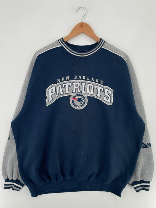00’ NEW ENGLAND PATRIOTS Size Approx.XL NFL Sweat-Shirt / F5202S