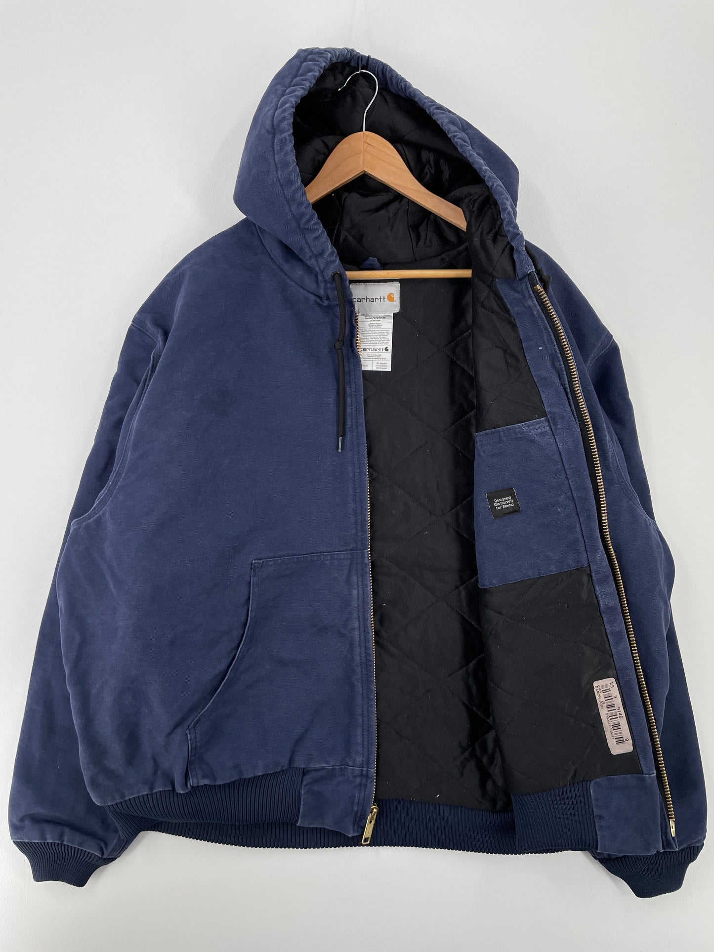 .Vintage CARHARTT Size XXL Hoodie Duck Jacket / F7232J