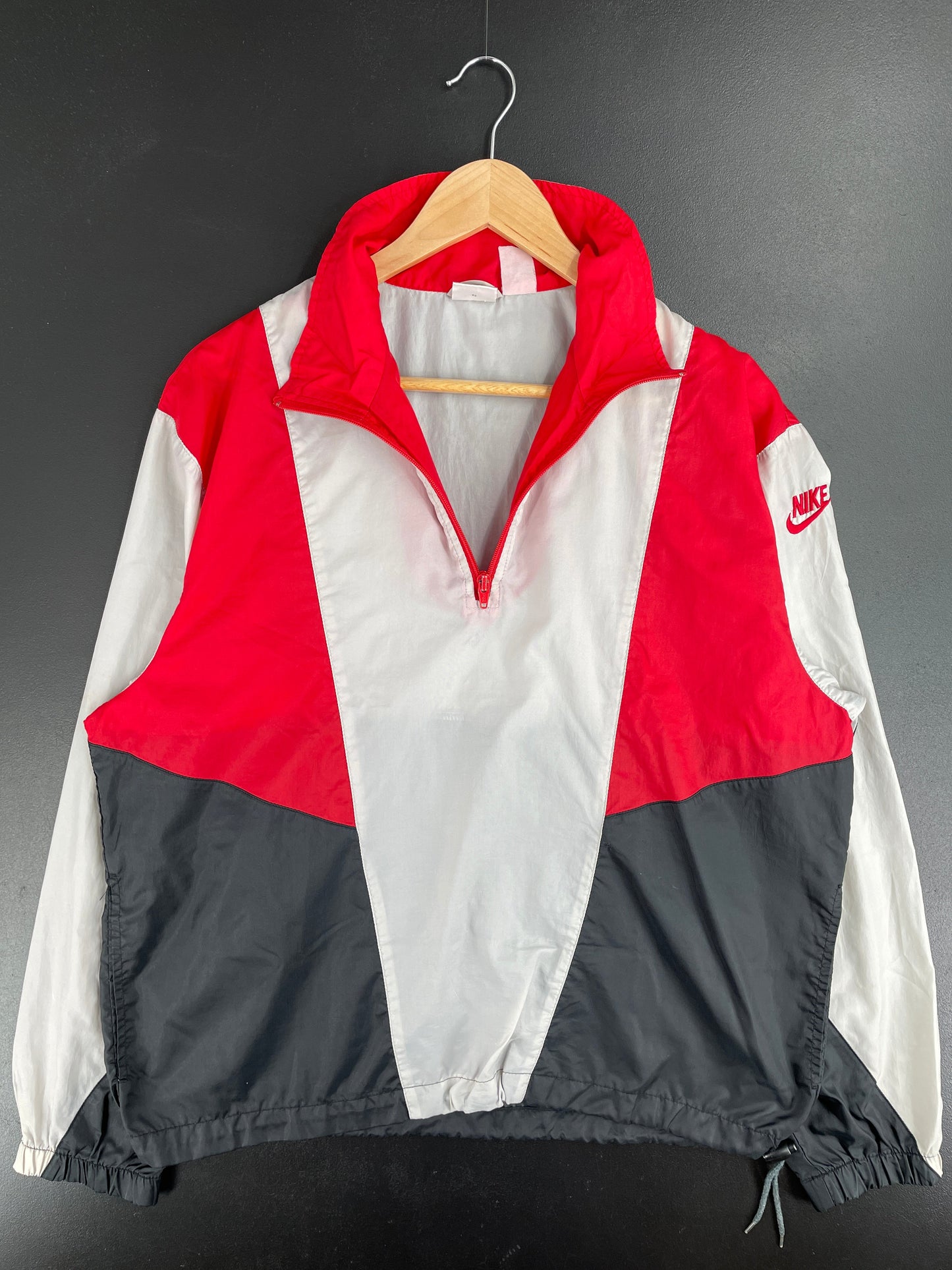 .90's NIKE Silver tag Size M Vintage Nylon Jacket / F1598N
