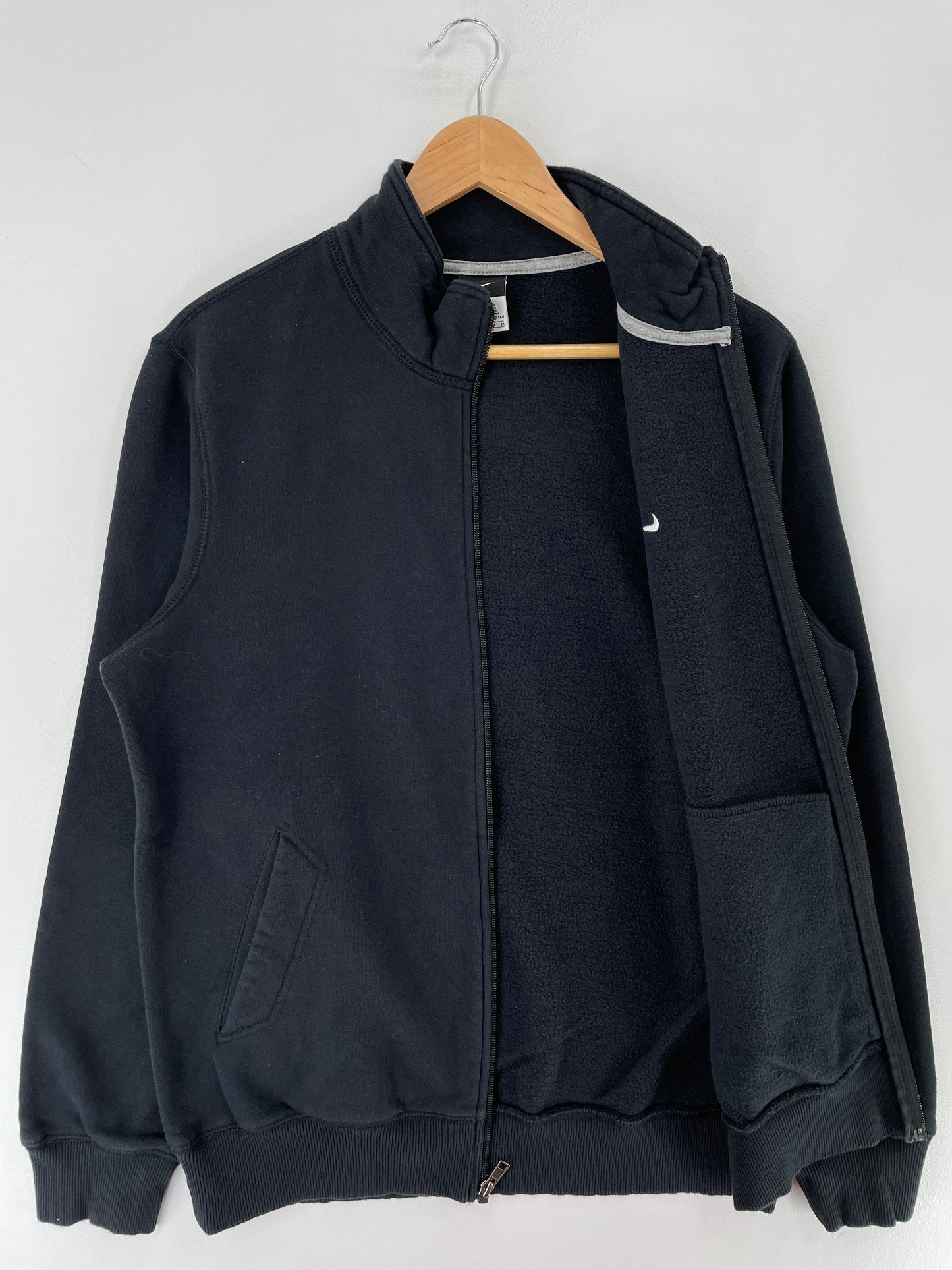 Vintage NIKE MINI SWOOSH Size M Vintage Zip up Sweat-Shirt / G4893S