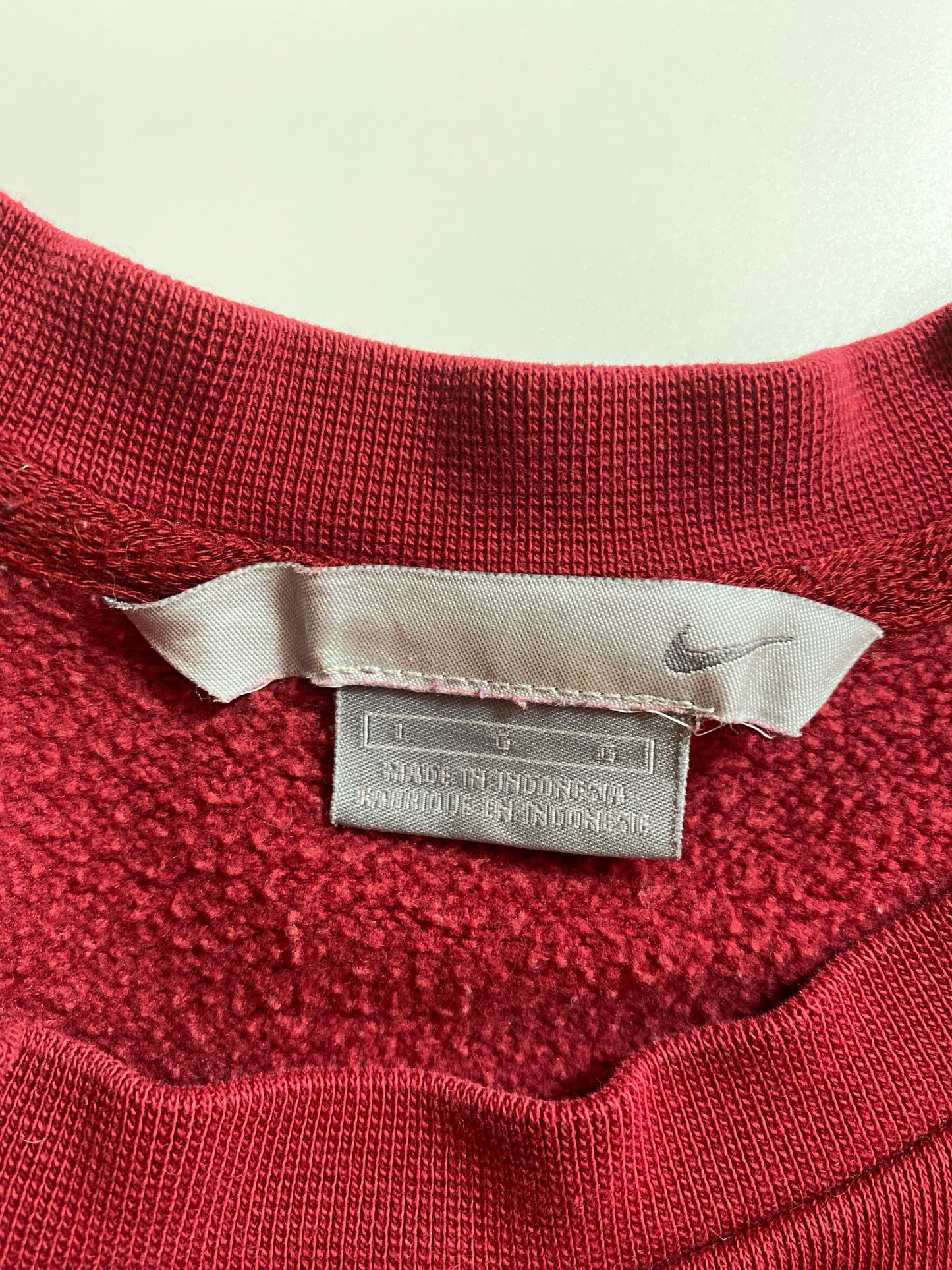 00’ NIKE MINI SWOOSH Size L Vintage Sweat-shirt / G3585S