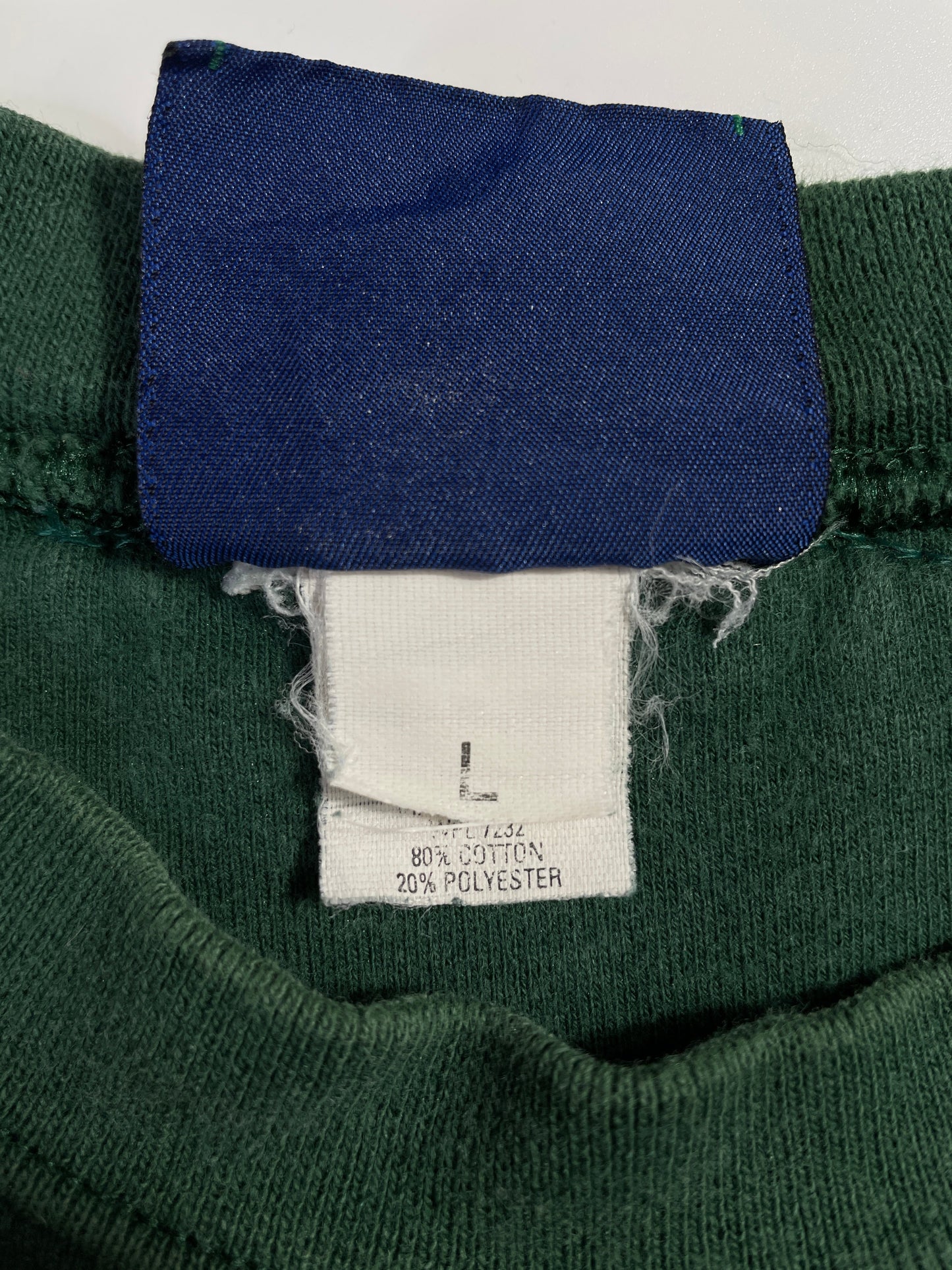 90's ACUSHNET Made in USA Size L Vintage College Sweat-shirt / F2496S