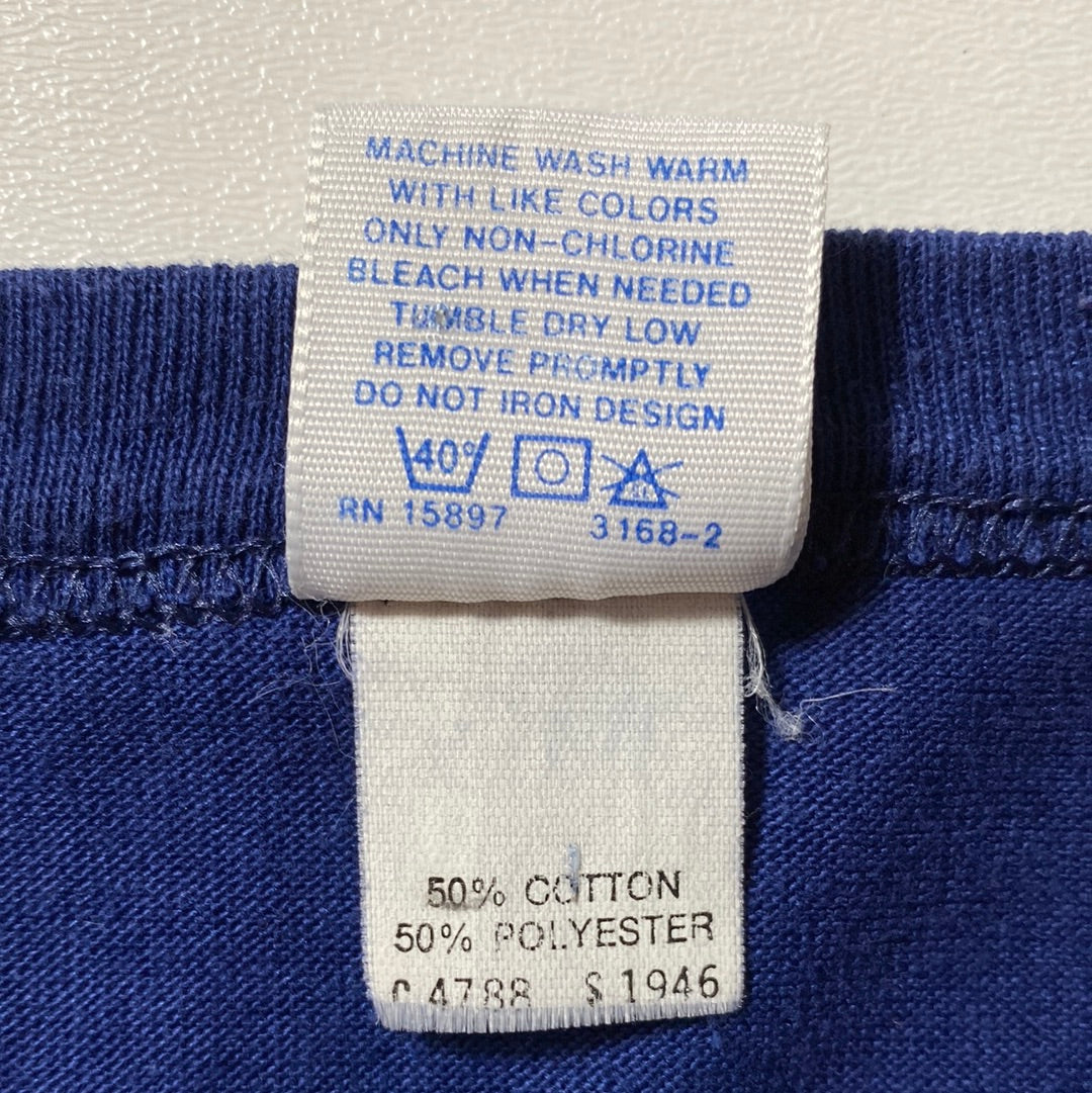 90’s NEW ENGLAND PATRIOTS Made in USA Size L Vintage NFL T-shirt / F1080T