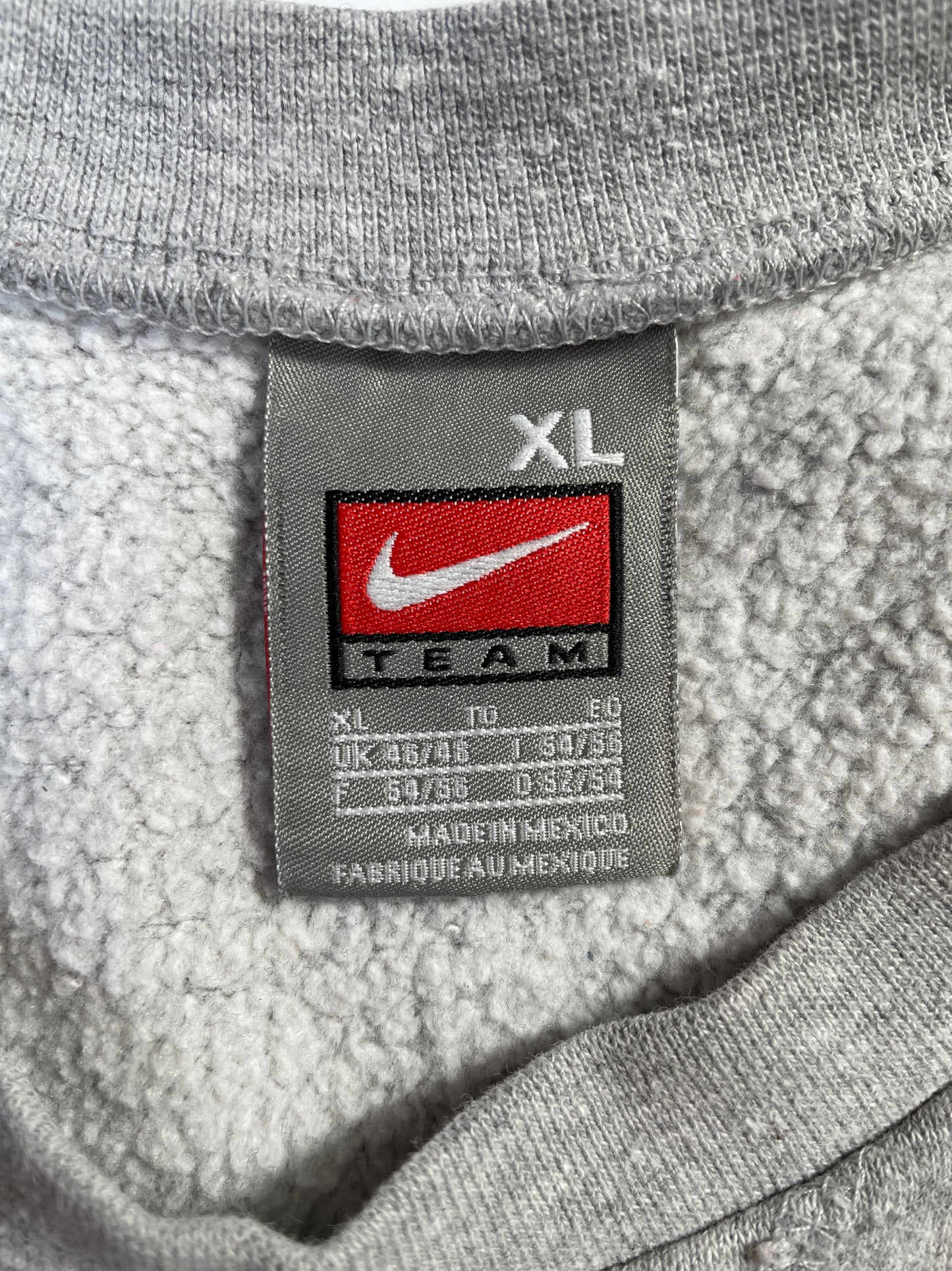 00' NIKE x HOUSTON Size XL Vintage College Sweat-Shirt / E7190S