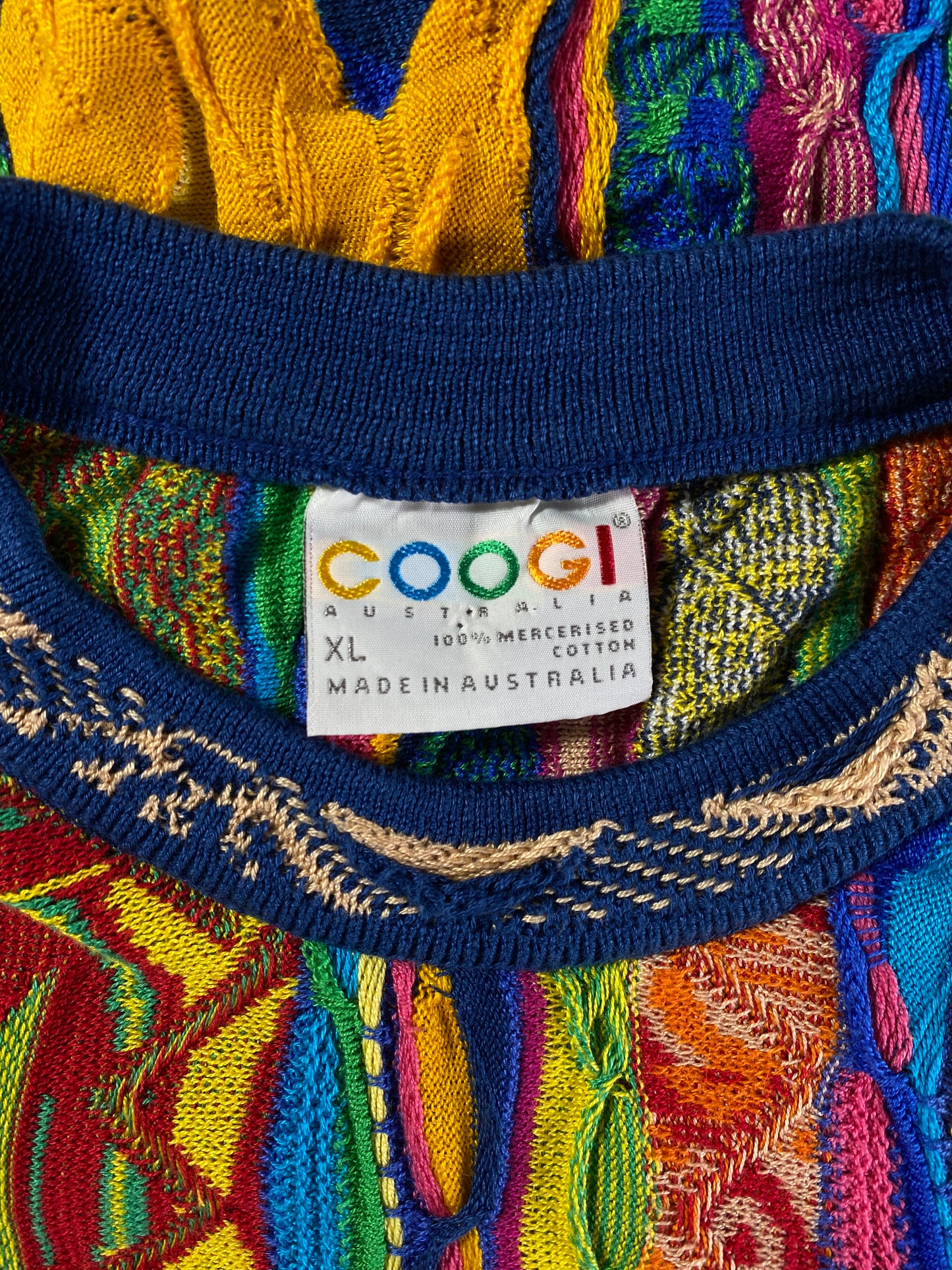 90’s COOGI Size XL Knit Sweater / E7267S