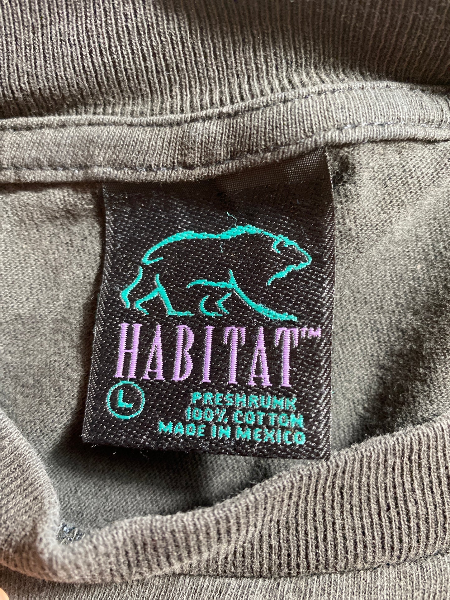 90’s PLANET PRINT Size L T-Shirt / F289T