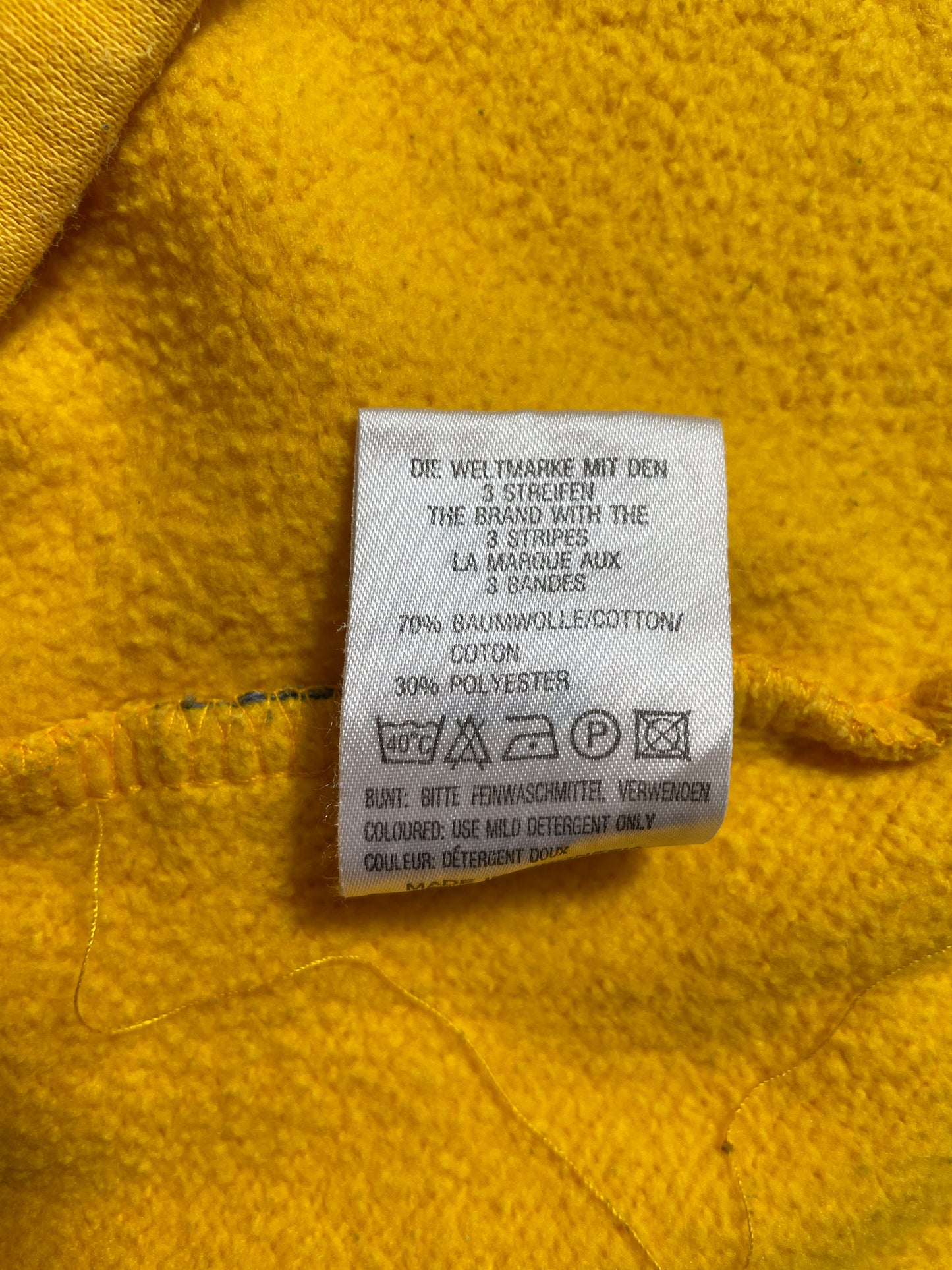 .90's EURO ADIDAS Size M Vintage Sweat-shirt / F4736S