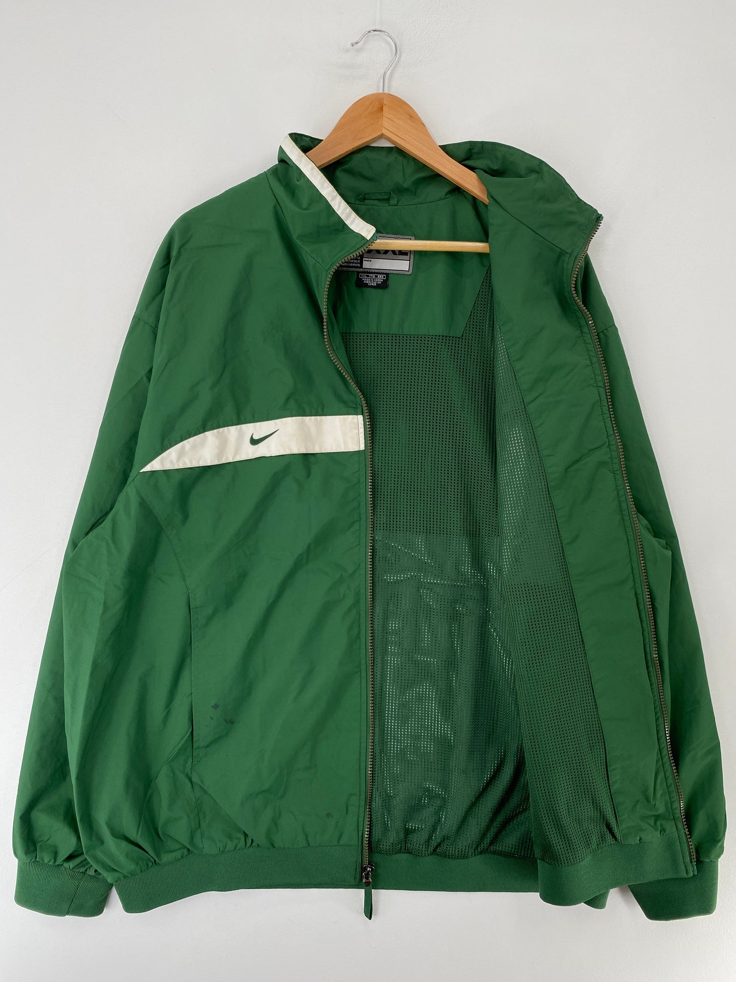 00' NIKE x MICHIGAN STATE Size XXL Vintage Nylon Jacket / G4490N