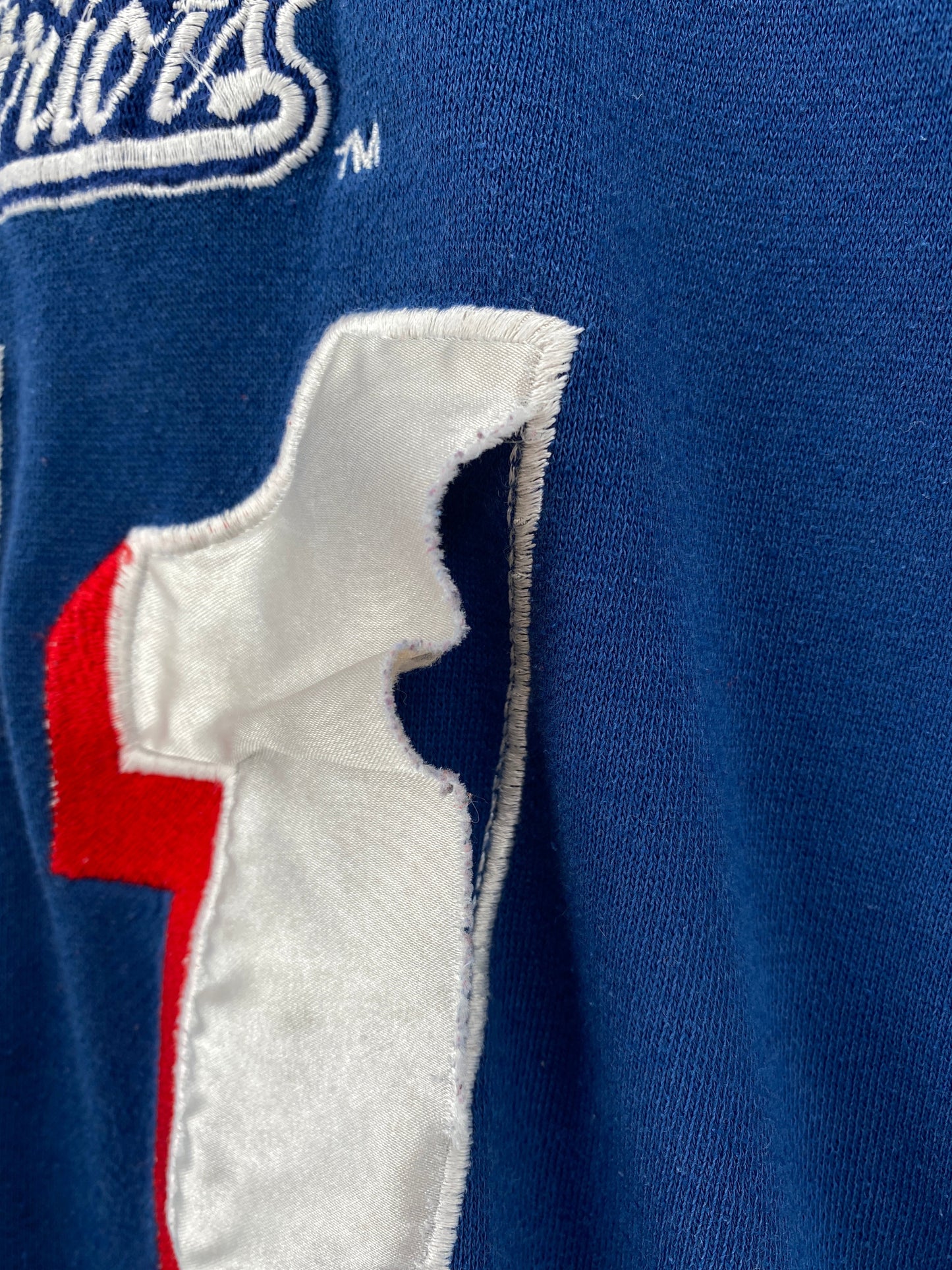 90’s STARTER x NEW ENGLAND PATRIOTS DREW BLEDSOE Size XL Vintage NFL Sweat-Shirt/ G5820S