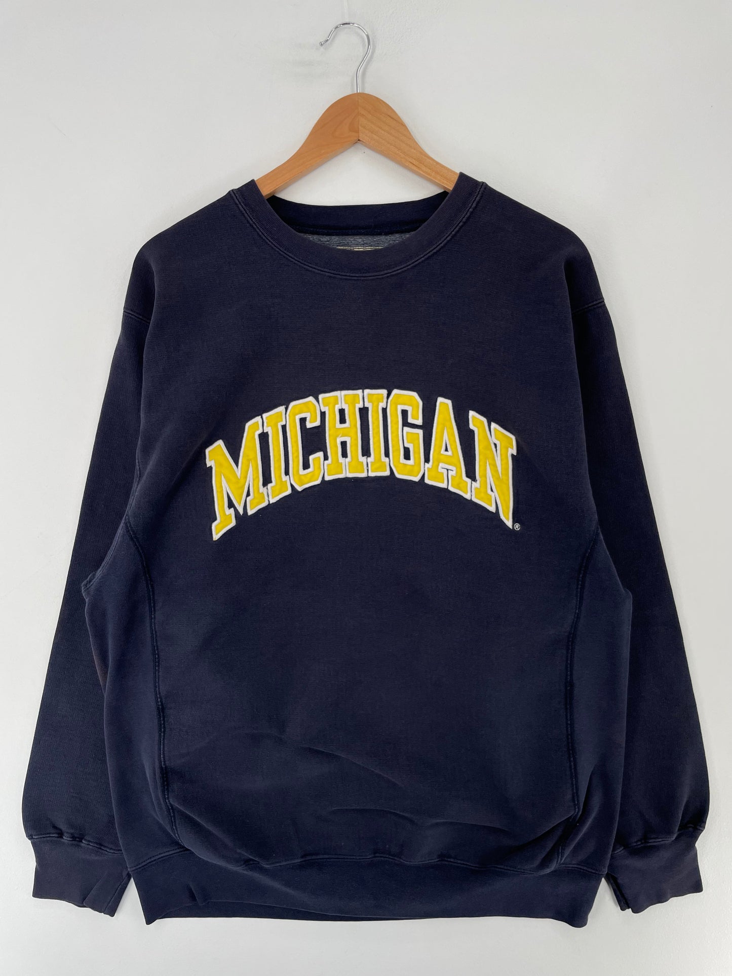 Vintage MICHIGAN Size L Vintage College Sweat shirt / F7657S