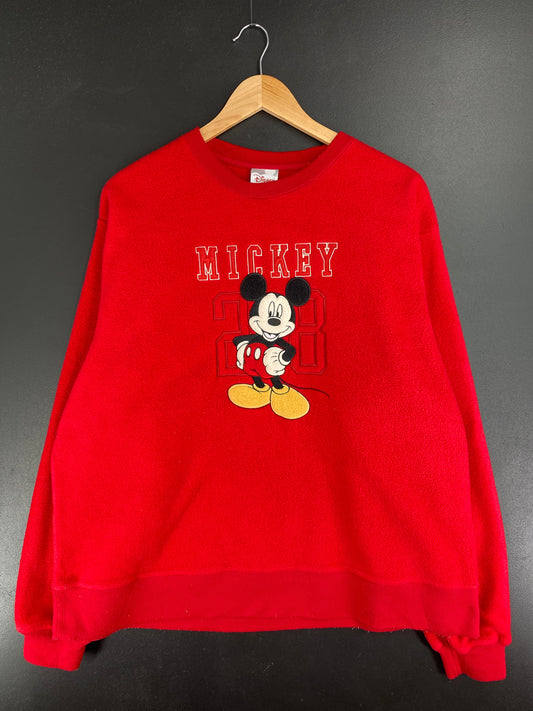 Vintage DISNEY MICKEY Size L Fleece / F6205S
