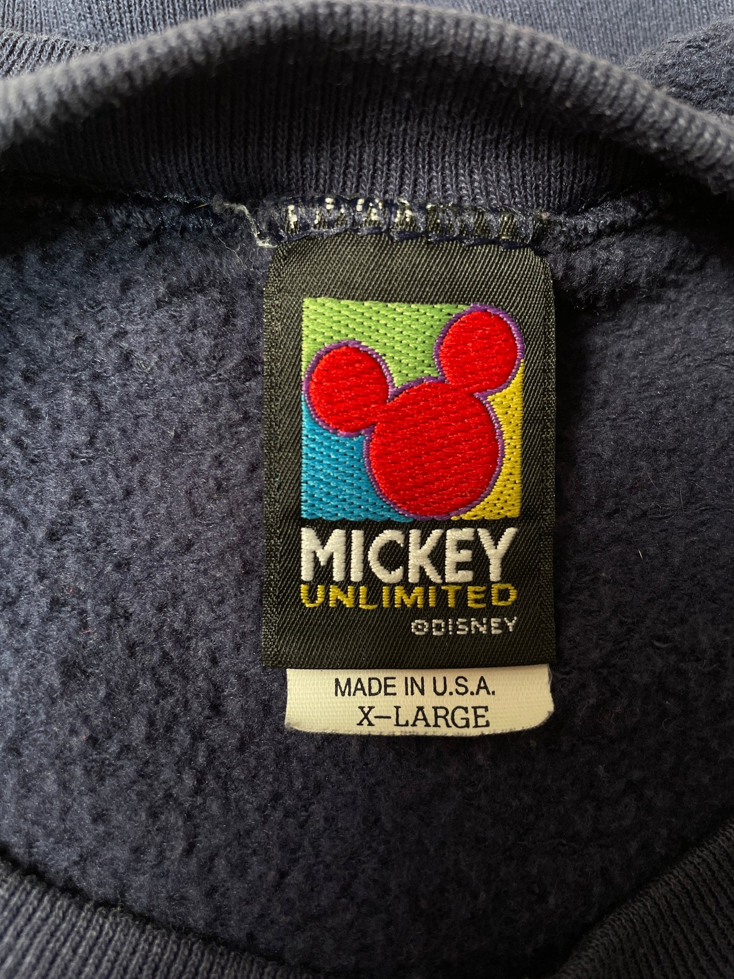 (XL) 90’s DISNEY MICKEY Vintage Sweatshirt / A0883S