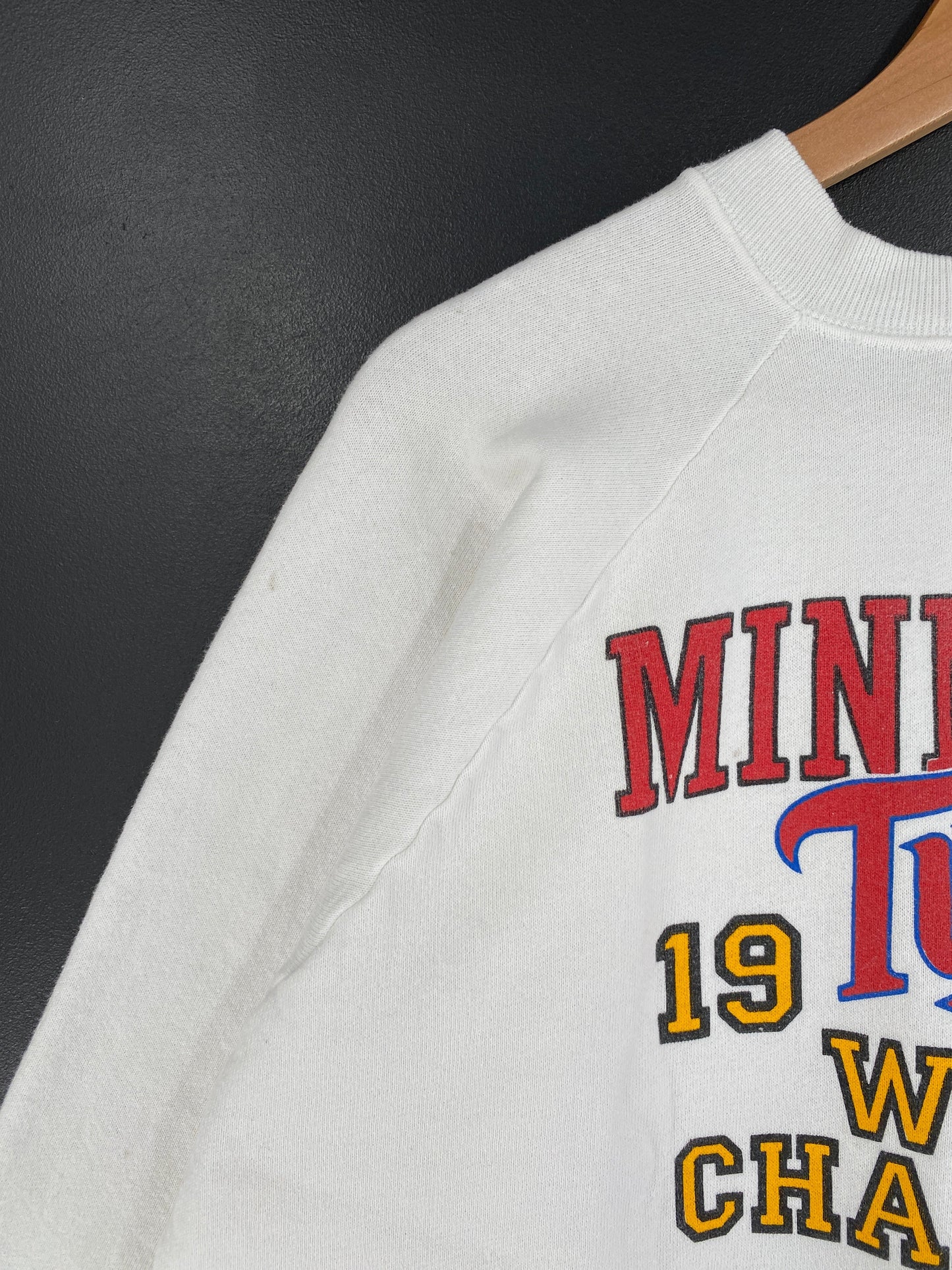 1994 MINNESOTA TWINS Made in USA Size XL MLB Sweat-Shirt / G5913S