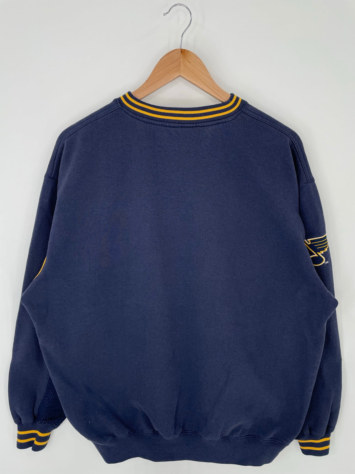 00’ ST. LOUIS BLUES Size L Vintage NHL Sweat-Shirt / G1754S