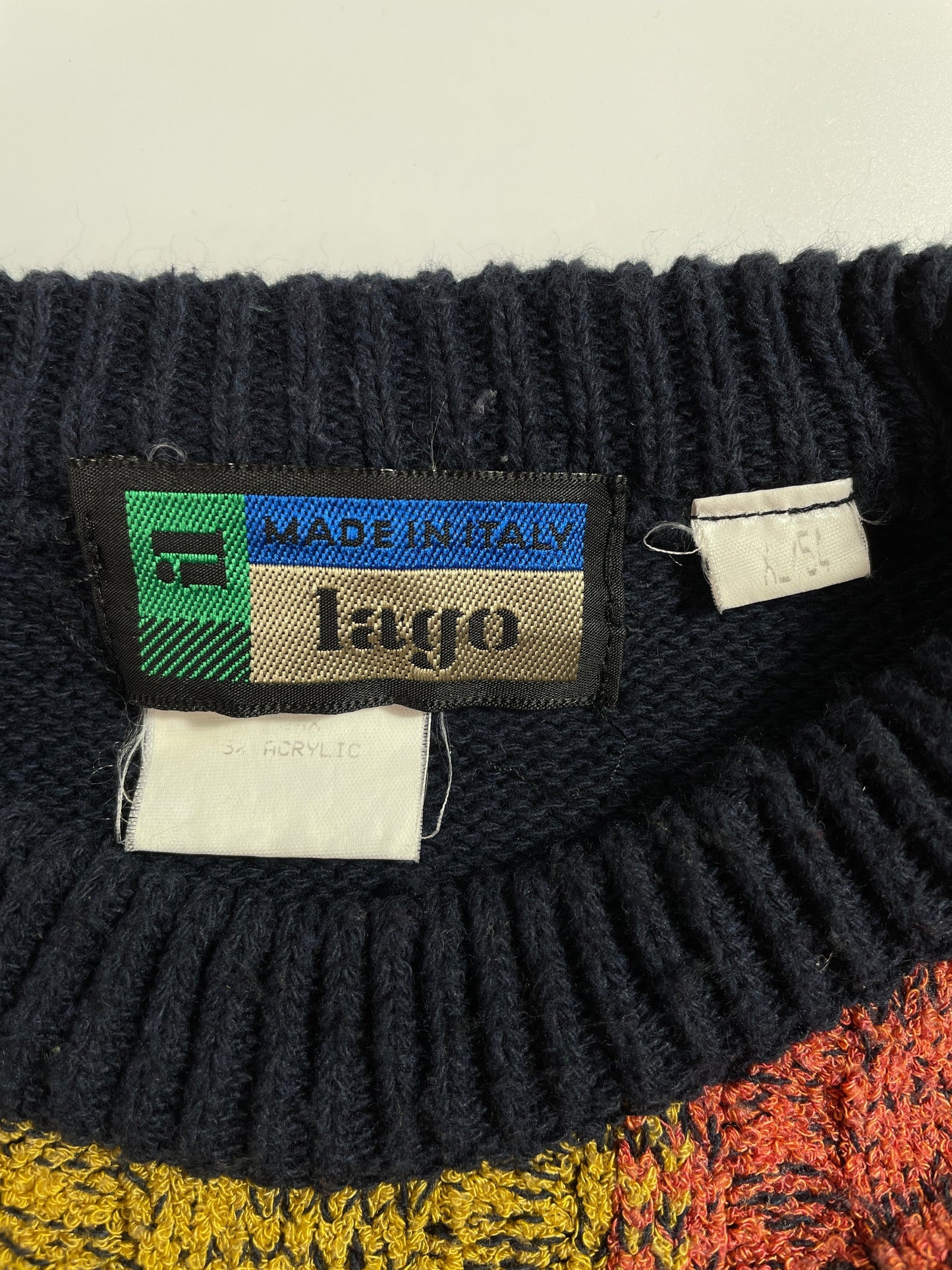 .Vintage COOGI Style Size XL Knit Sweater / F7867K