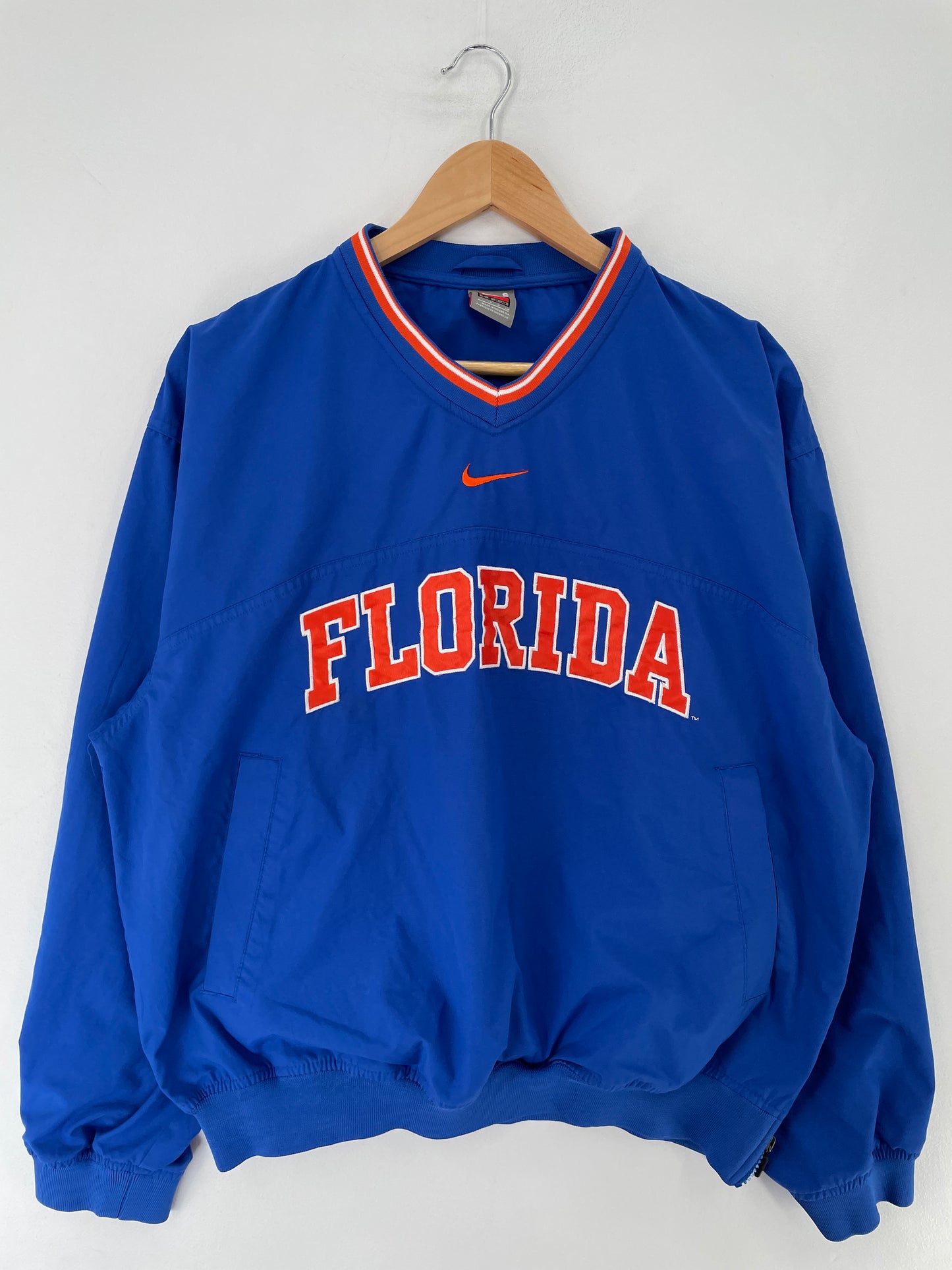 00' NIKE x FLORIDA Size S Vintage College Nylon Jacket / F516N