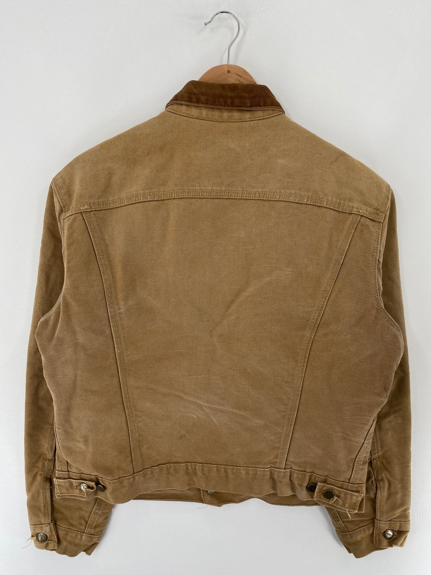 90's CARHARTT Made in USA Size 42(XL) Zip-Up Duck Jacket / F2944J