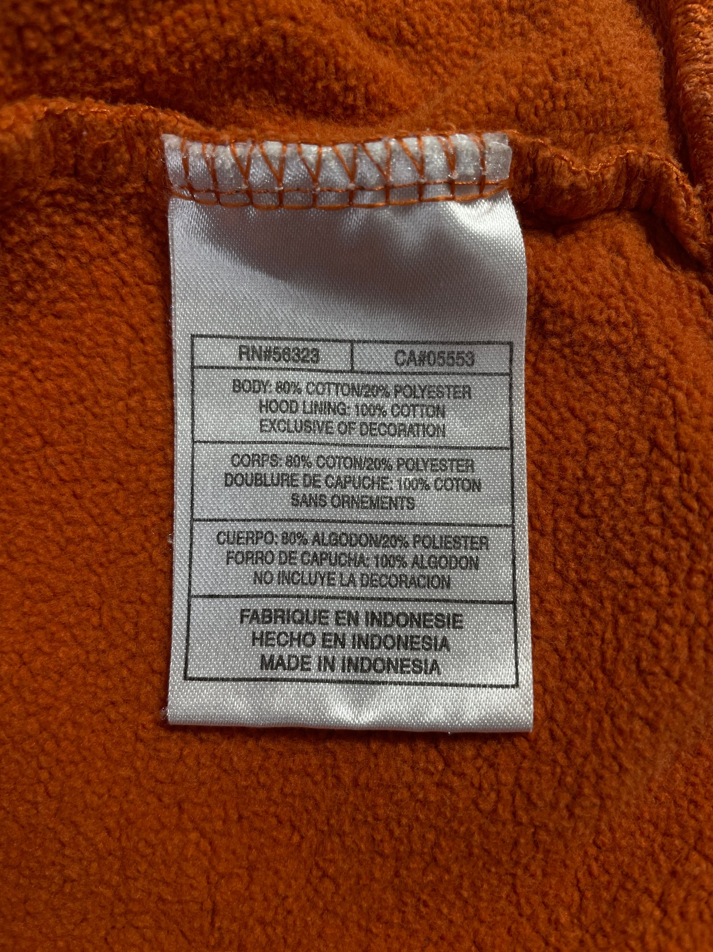 00' NIKE MINI SWOOSH Size L Vintage Hoodie Sweat-Shirt / F497S