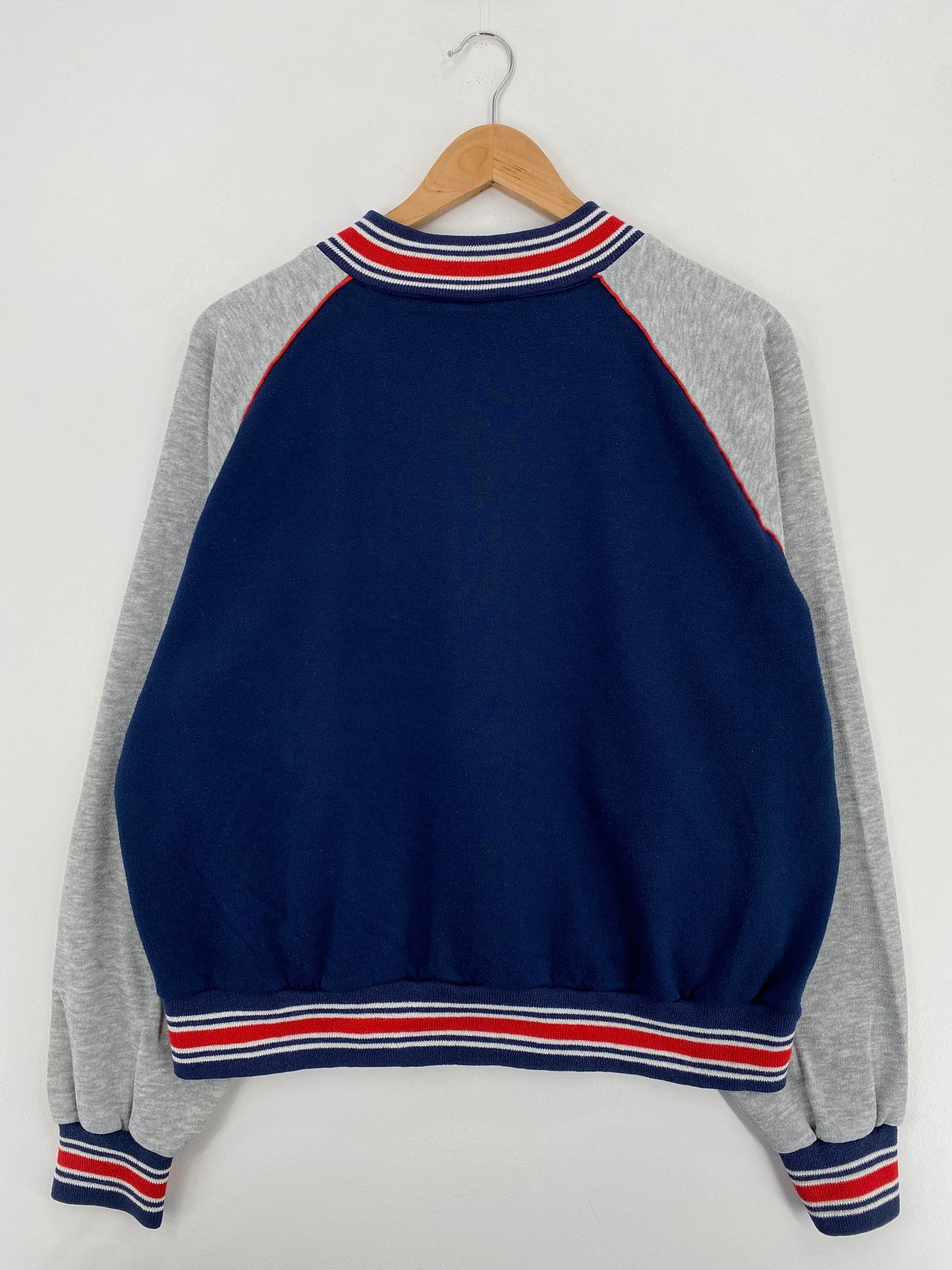 .80’s NIKE Size XL Vintage Zip Up Sweat shirt / F745S