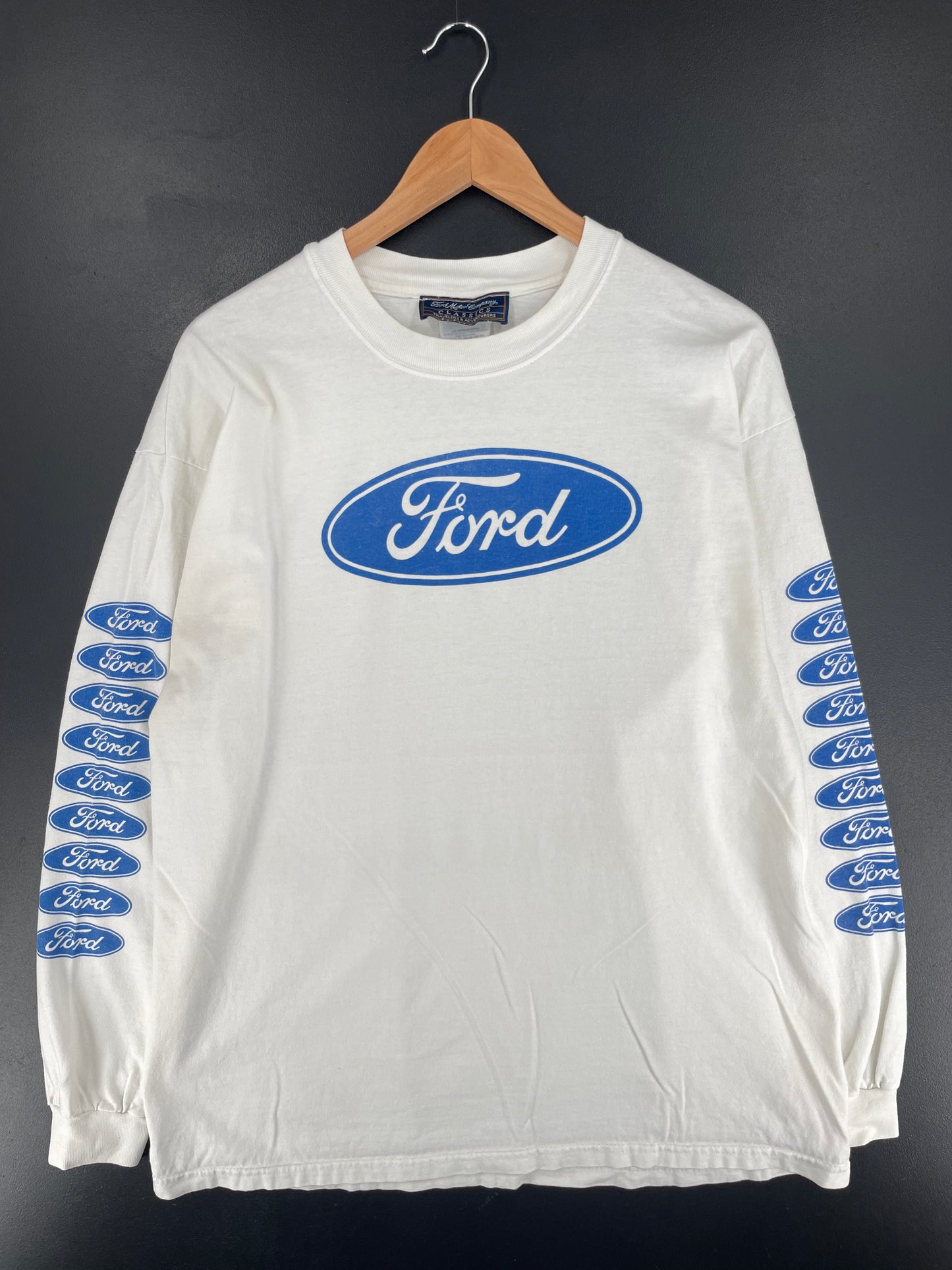90’s FORD Size L Vintage Long Sleeve T-shirt / E8575T