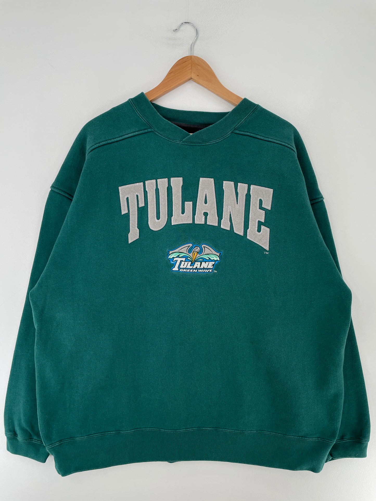 00’ TULANE Size XXL Vintage College Sweat-shirt / E9932S