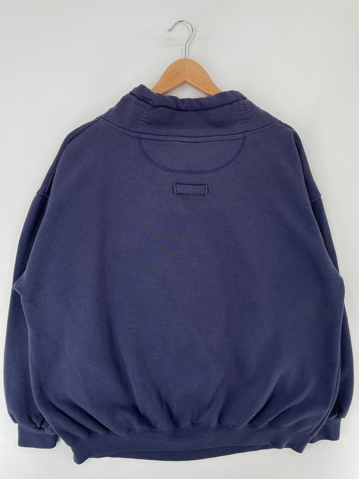 90’s DISNEY MICKEY Size XL Vintage Half Zip Sweat-Shirt / E6852S