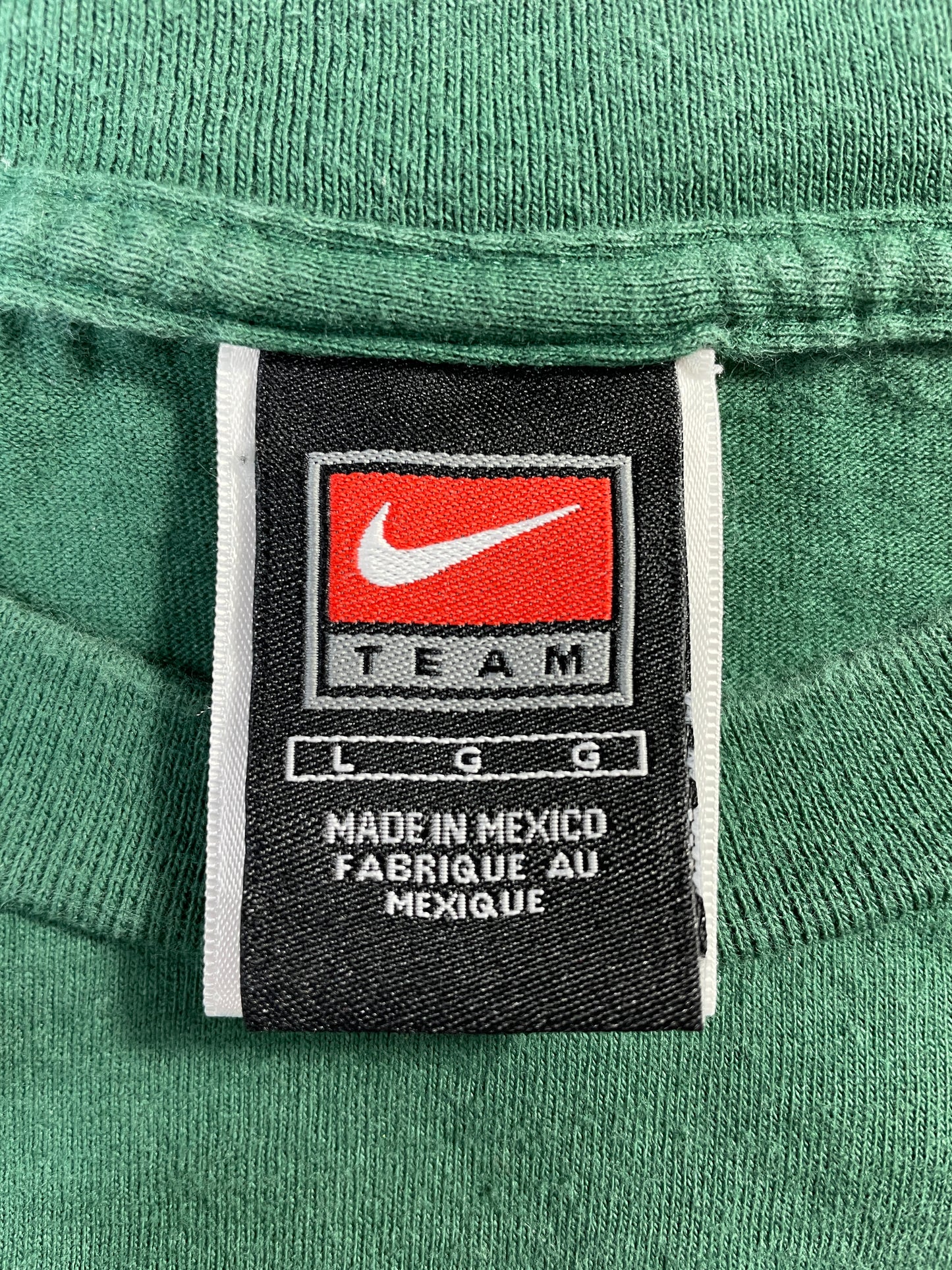 00' NIKE x MICHIGAN Size L Vintage College T-shirt / E7982T