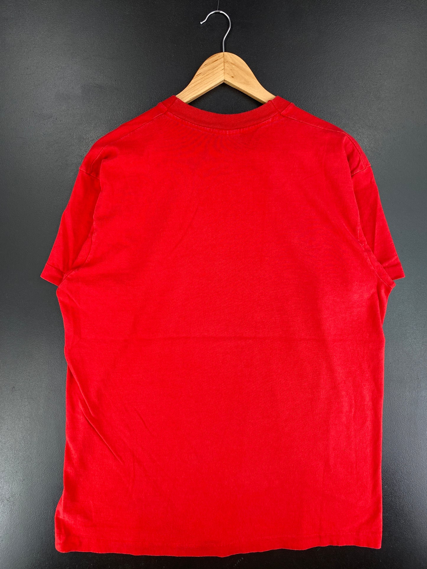 1992 CHICAGO BULLS Made in USA Size XL Vintage NBA T-shirt / E9886T