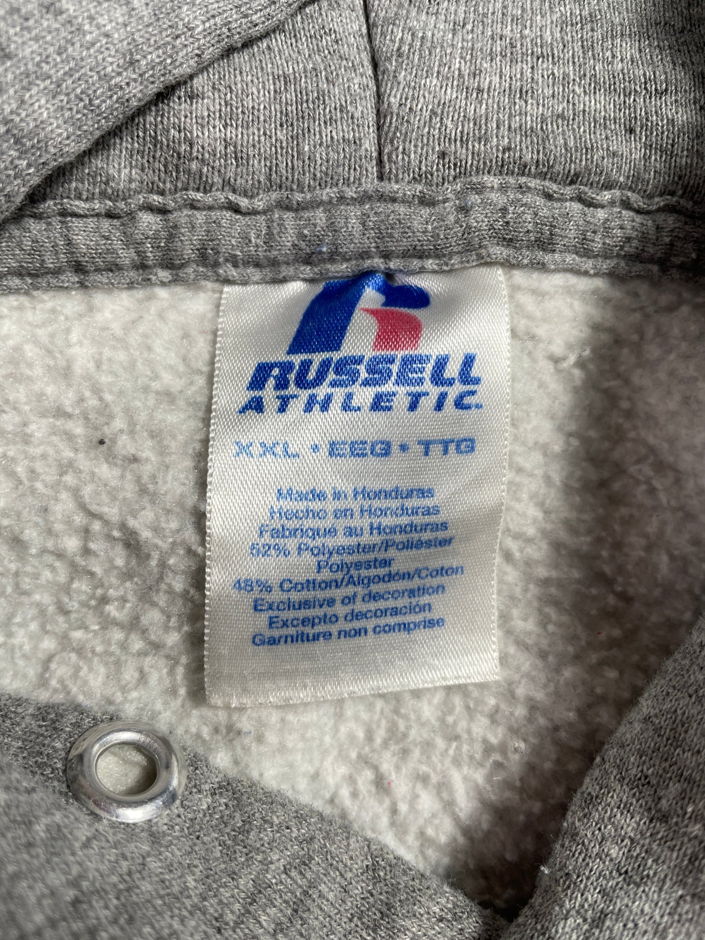 Vintage RUSSELL x CHOCTAW FOOTBALL Size XXL Vintage College Hoodie Sweat-Shirt / F1362S