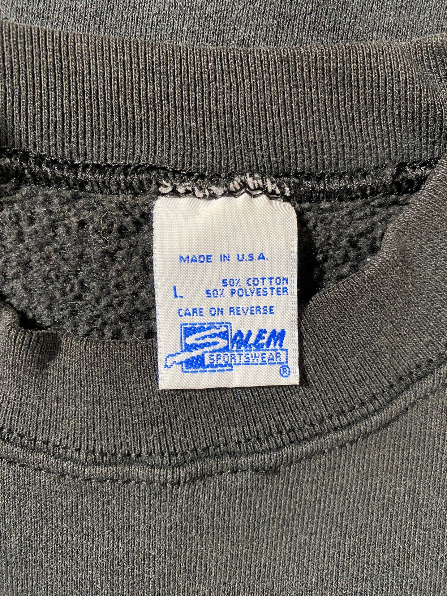 1995 SALEM x SAN DIEGO CHARGERS Made in USA Size L Vintage NFL Sweat-Shirt / E7997S