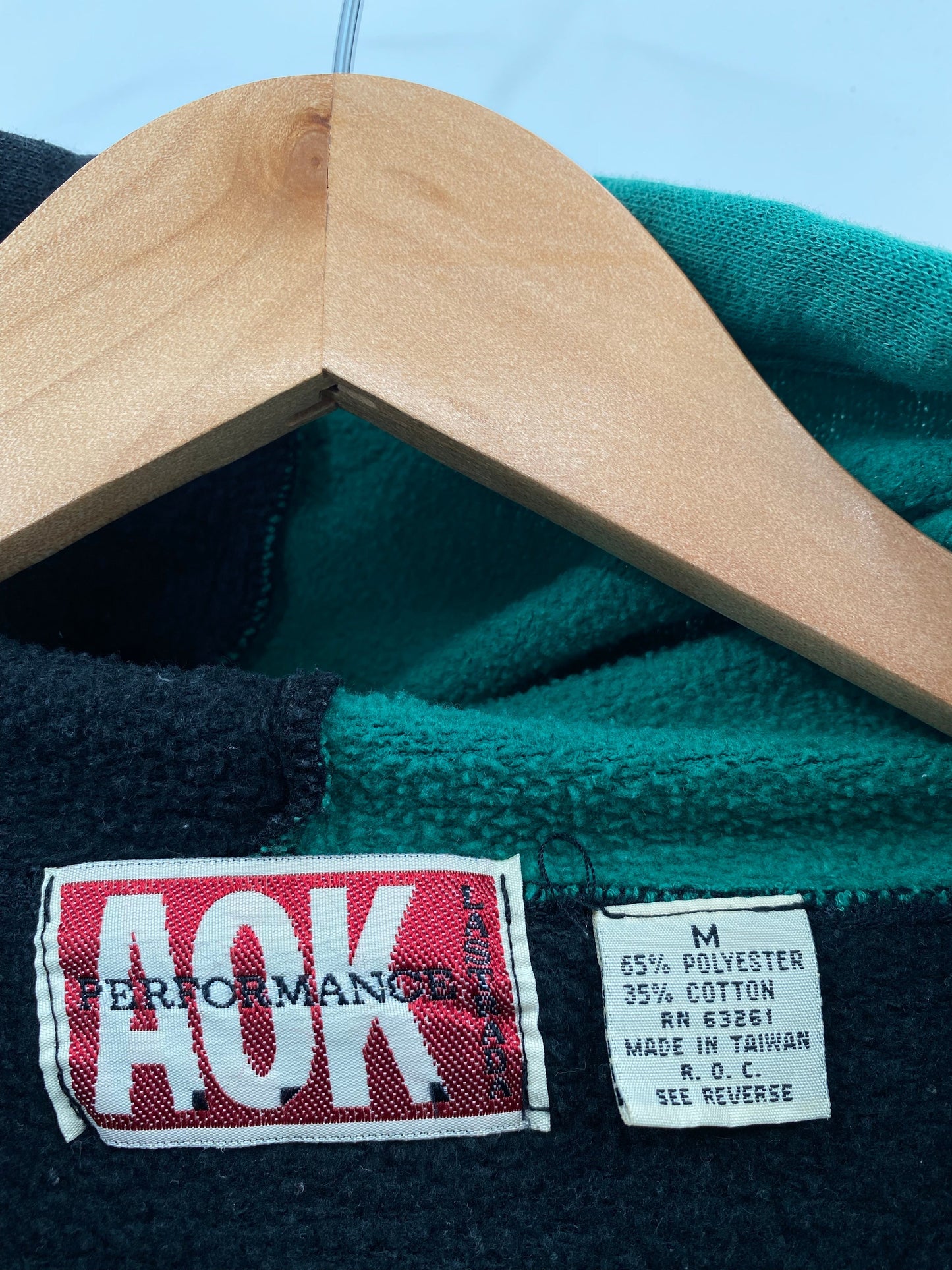 .90’s AOK Size M Vintage Hoodie Sweat-shirt / E7701S
