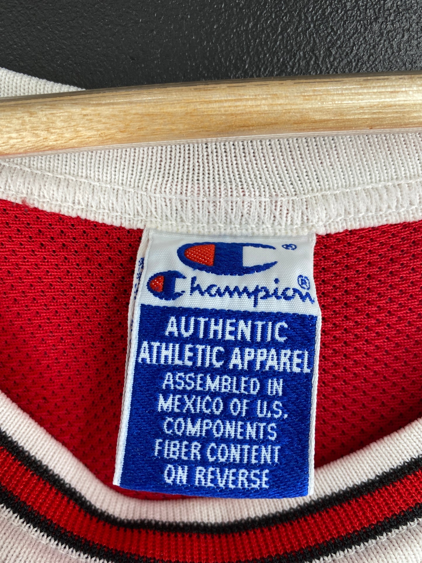.90’s CHAMPION x CHICAGO BULLS SCOTTIE PIPPEN Size 48 XL NBA Jersey / F461J