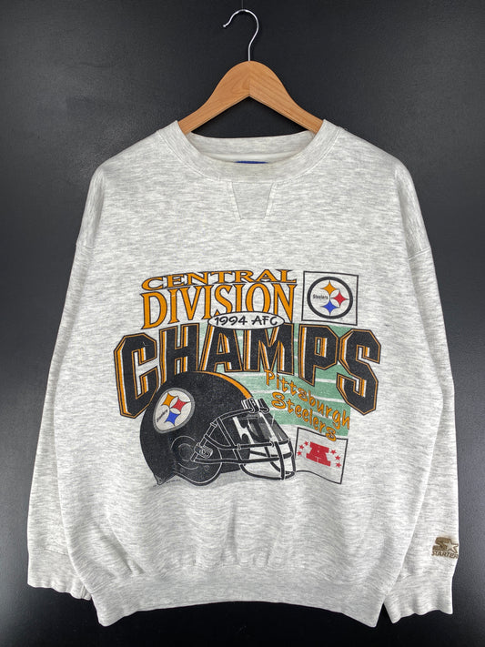 1994 PITTSBURG STEELERS Size XL NFL Sweat-Shirt / E8519S
