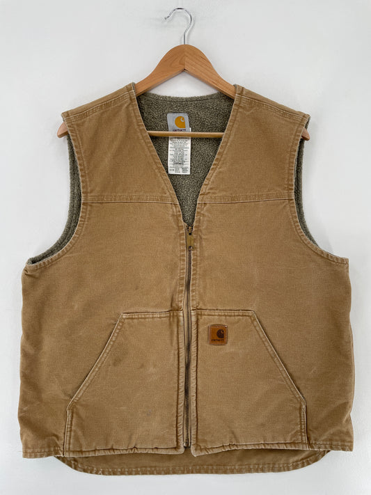 Vintage CARHARTT Size L Duck Vest / E7549J