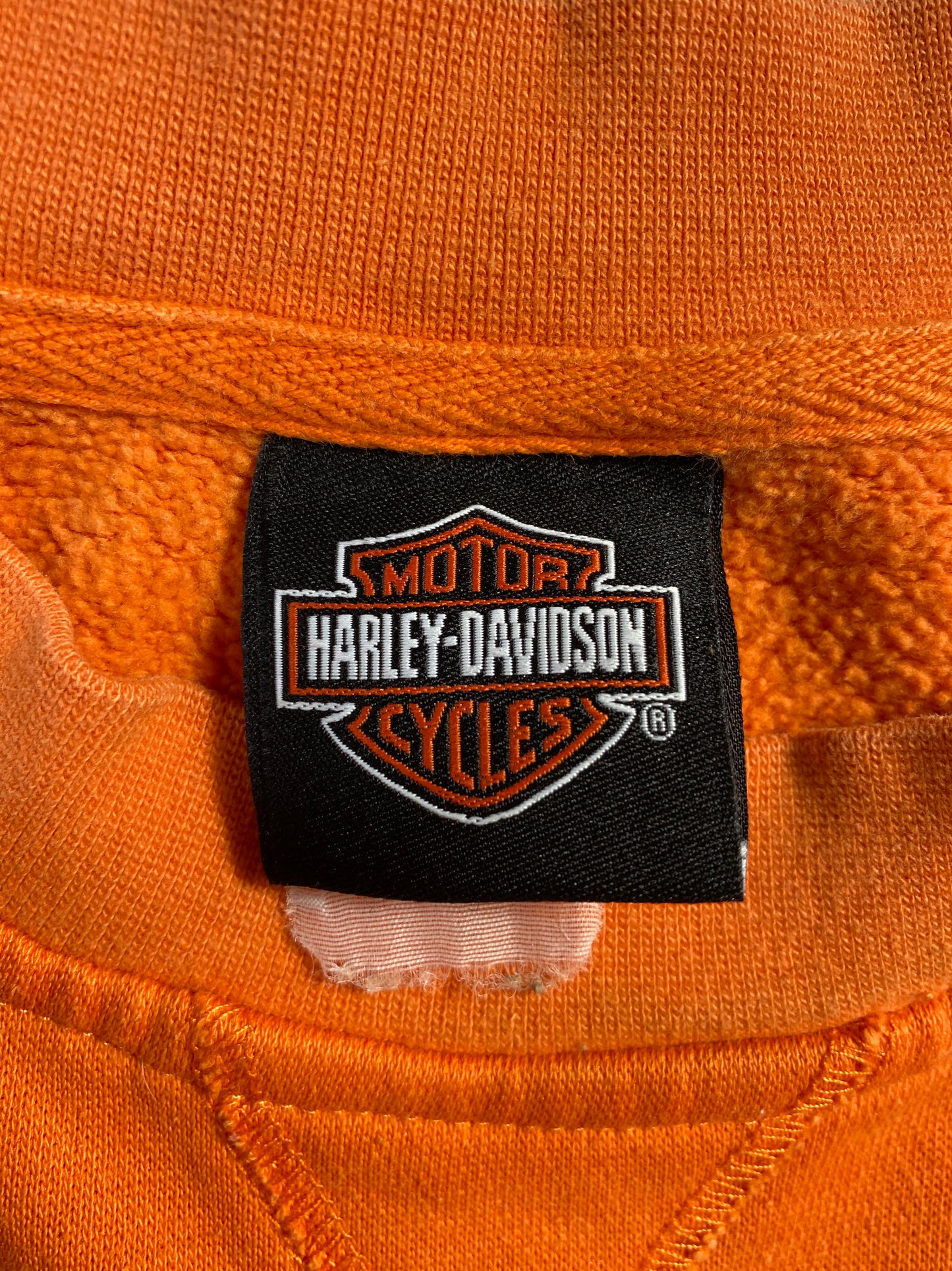 Vintage HARLEY DAVIDSON Size Approx.XL Sweat-Shirt / E9891S