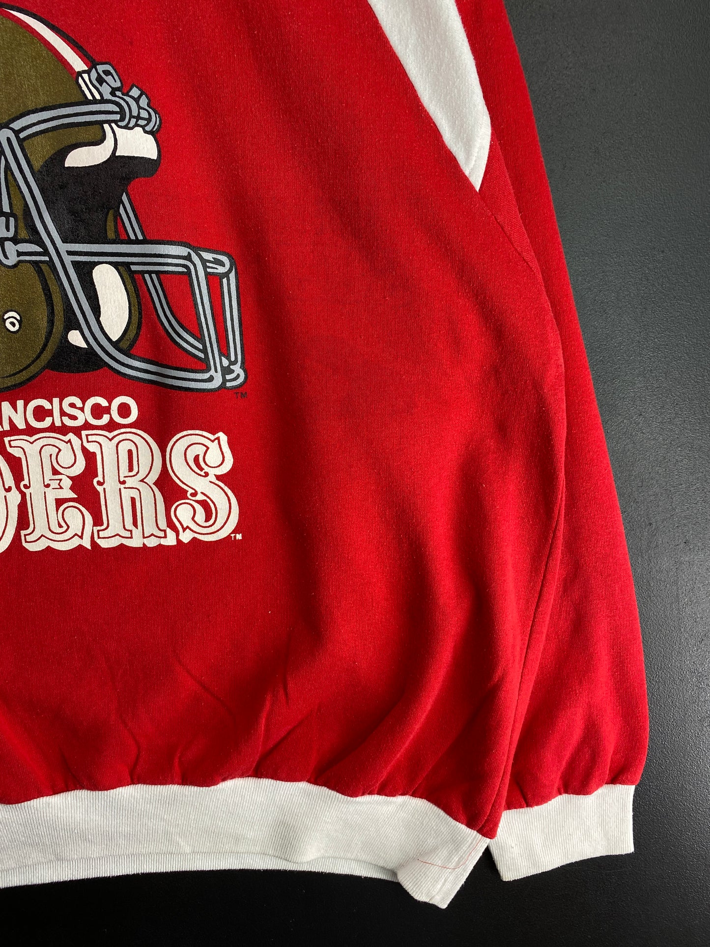 90's San Francisco 49ers Made in USA Size No Tag Approx. L NFL Sweat-shirt / E9308S