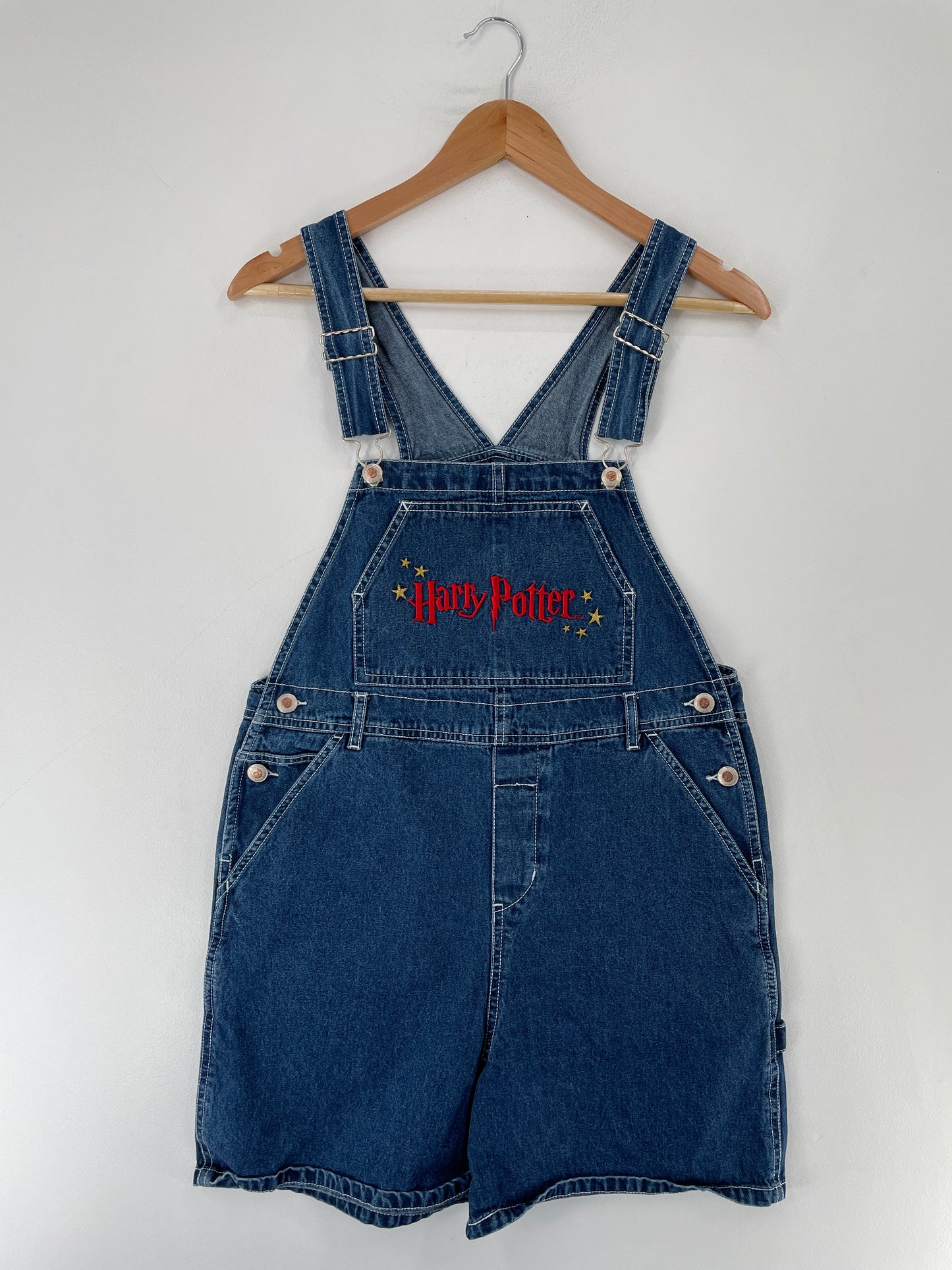 Vintage HARRY POTTER Size 10(Ladies.M) Denim Overall / F211P