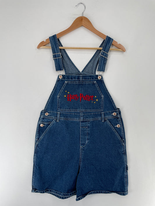 Vintage HARRY POTTER Size 10(Ladies.M) Denim Overall / F211P