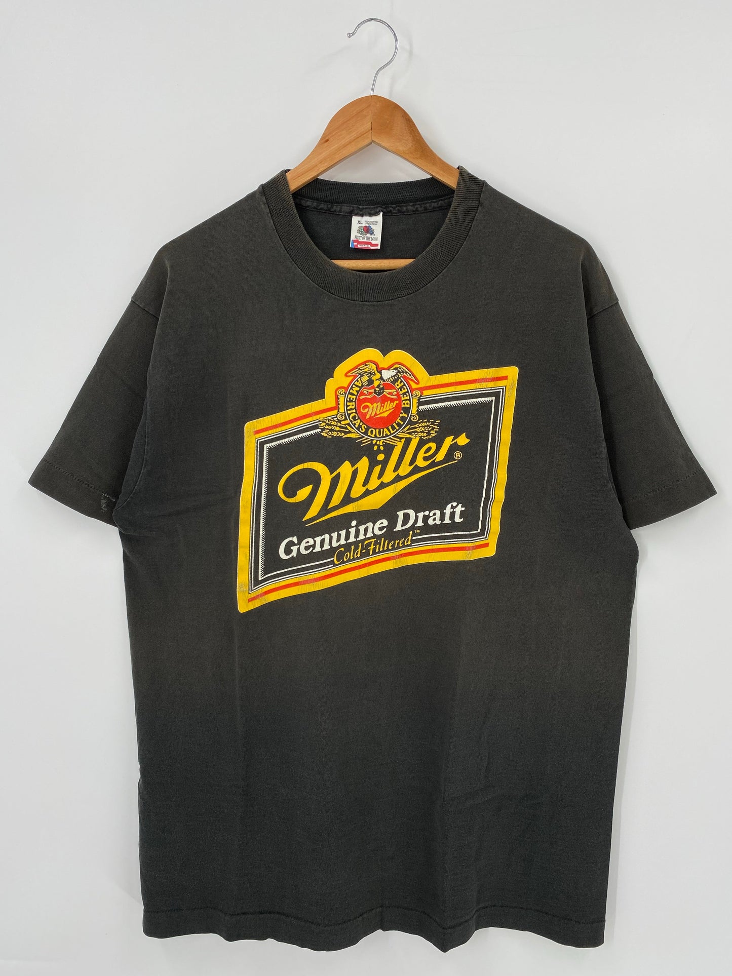 90’s Miller Made in USA Size XL Vintage T-Shirt / E9614T