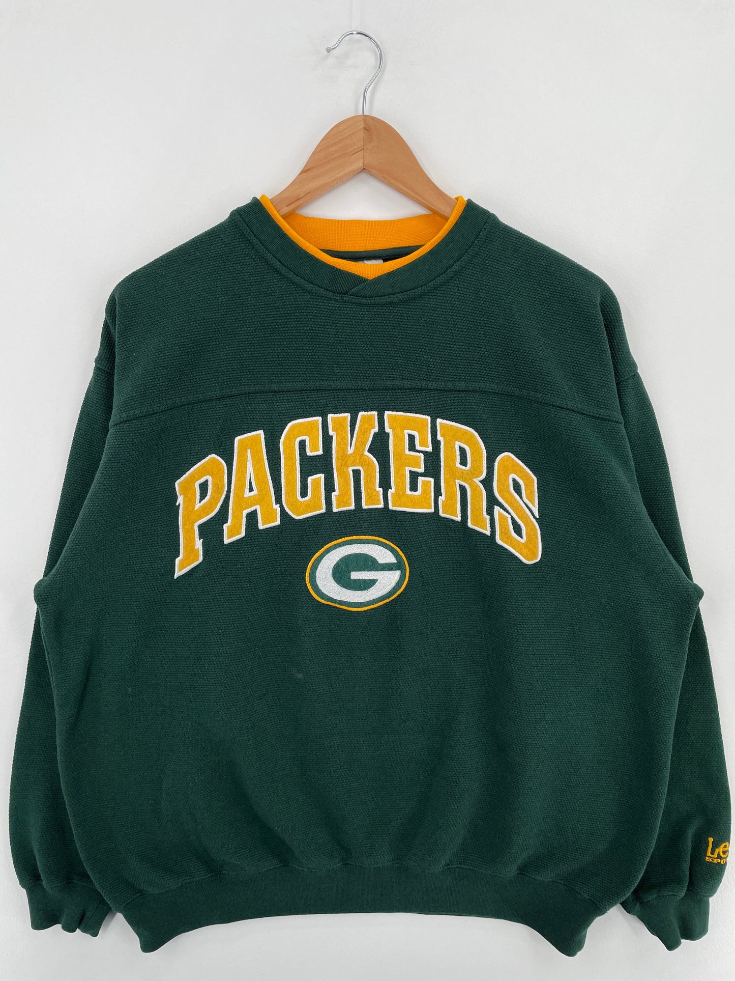 00’ GREEN BAY PACKERS Size M Vintage NFL Sweat-Shirt / F7354S