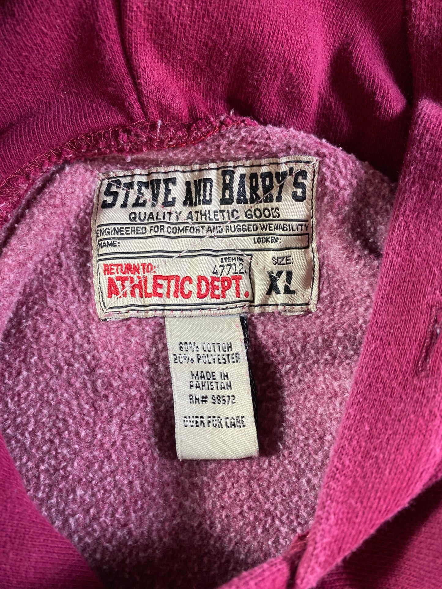 Vintage TEXAS A&M Size XL Vintage College Hoodie Sweat-shirt / E7477S