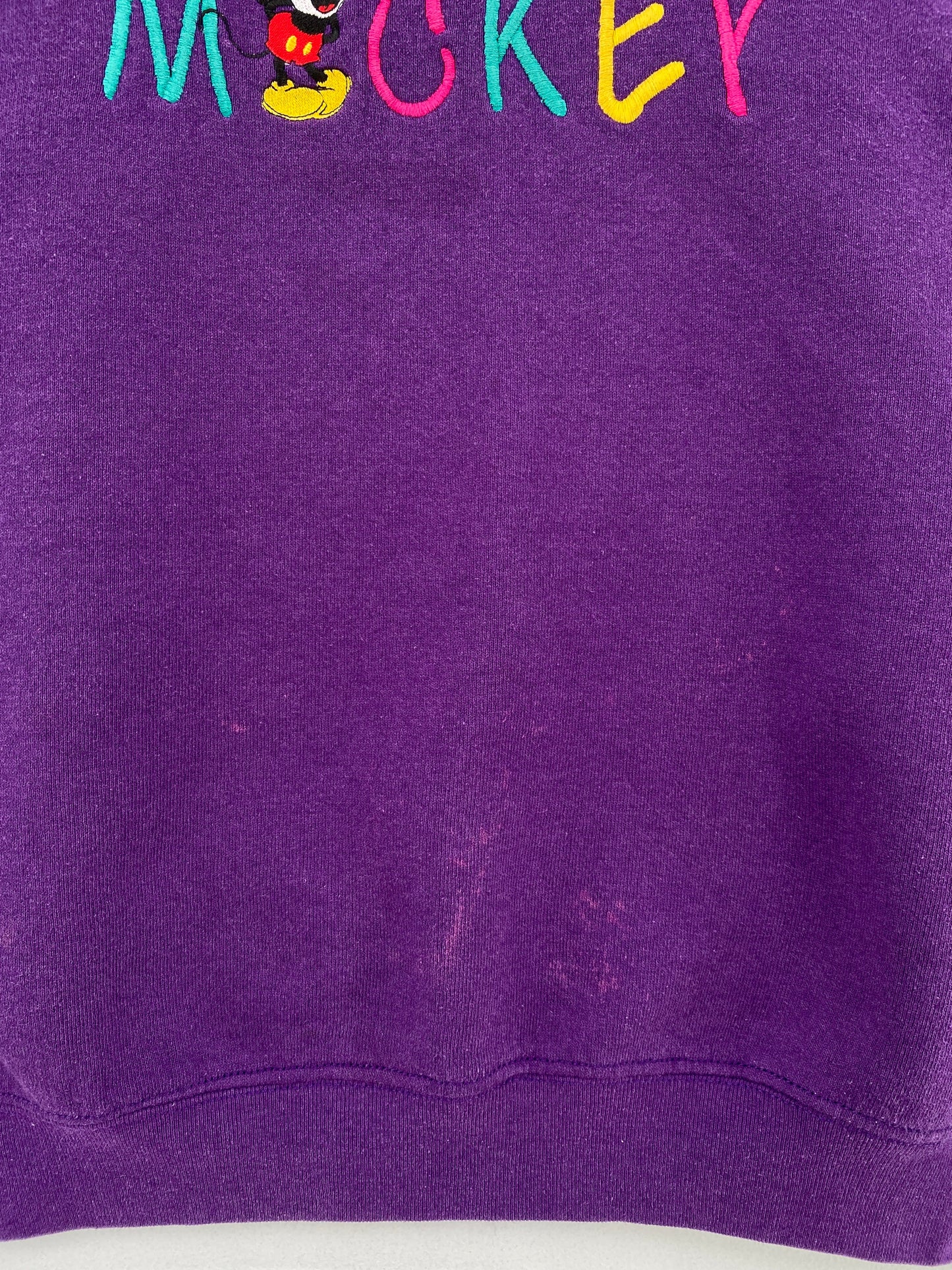 90's DISNEY MICKEY Made in USA Size XL Vintage Sweat-shirt / F4295S