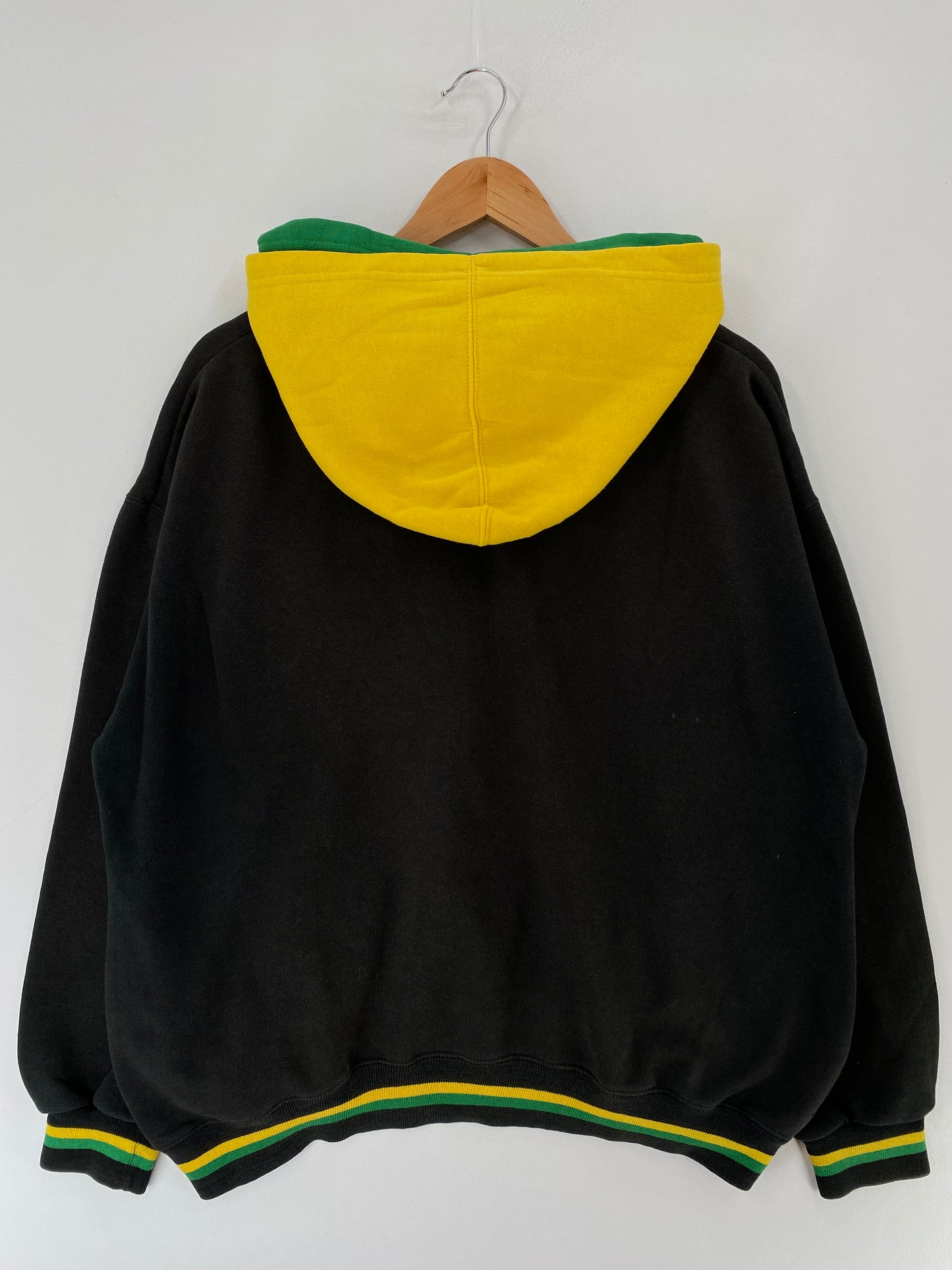 00' STARTER x MINNESOTA NORTH STARS Size L Vintage NHL Hoodie Sweat-Shirt / F273S