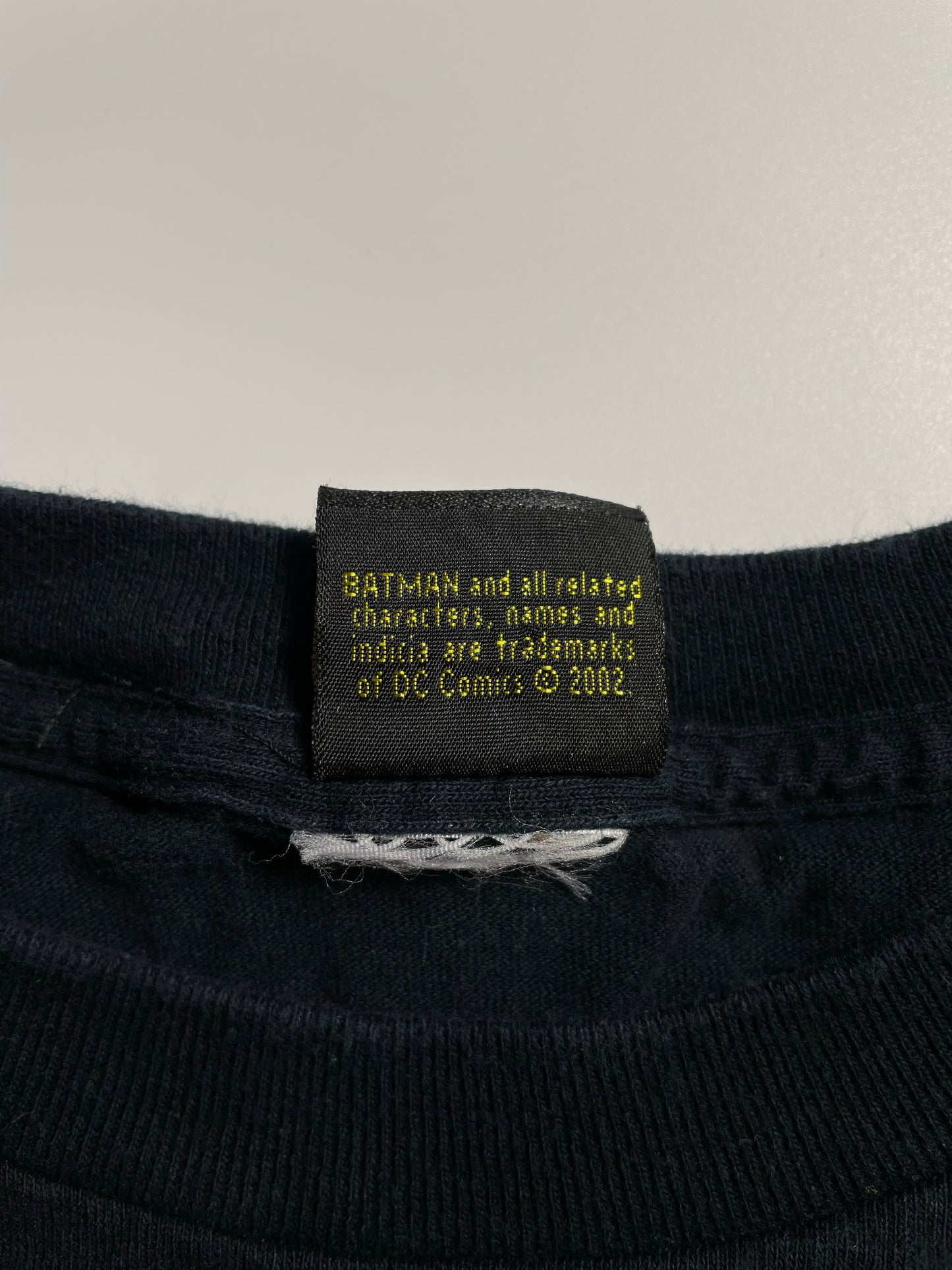 2002 BATMAN MARVEL Size No Tag (Approx.L) Vintage T-Shirt / F727T