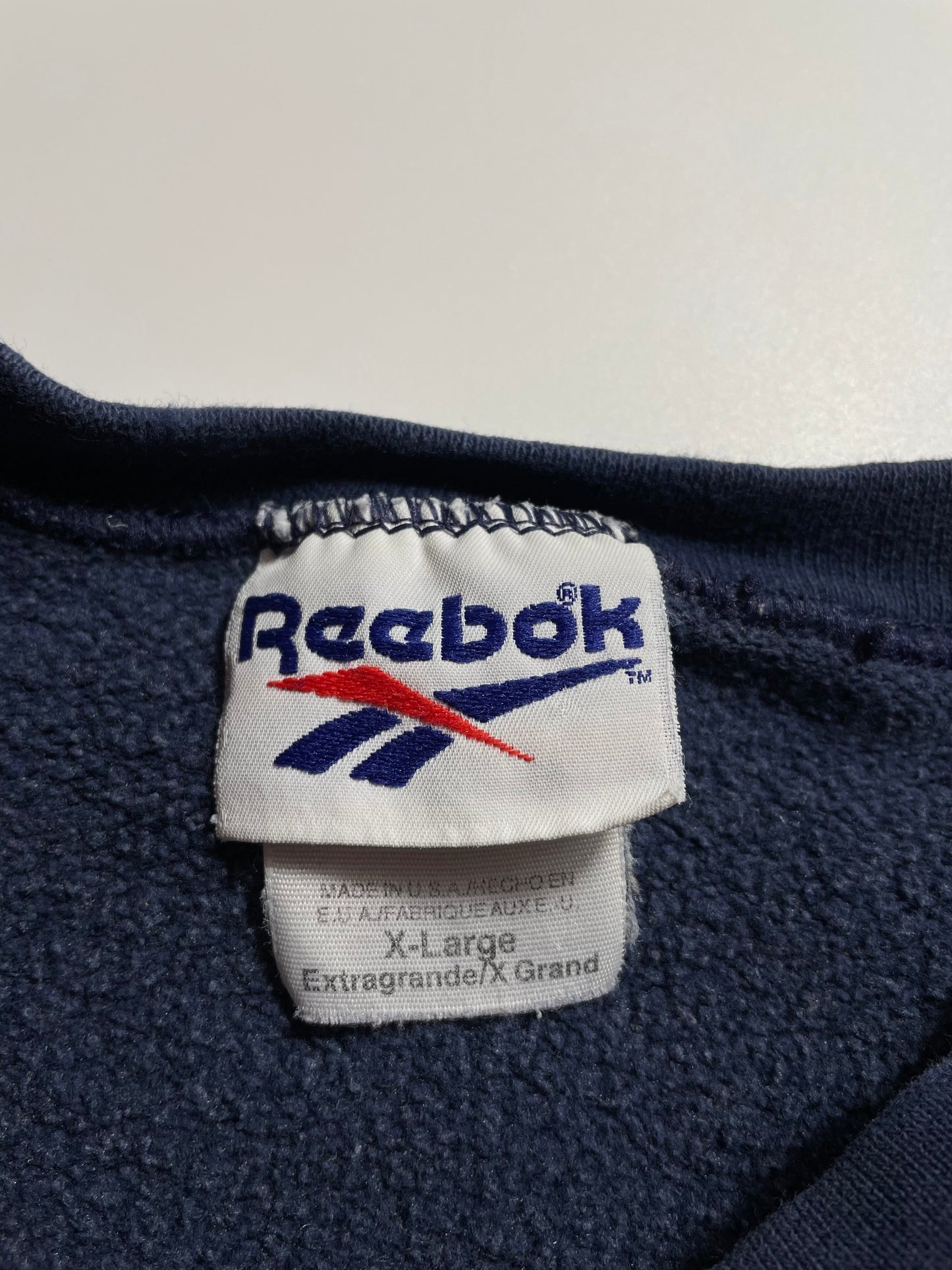 90’s REEBOK Size XL Vintage Sweat-shirt / F2374S