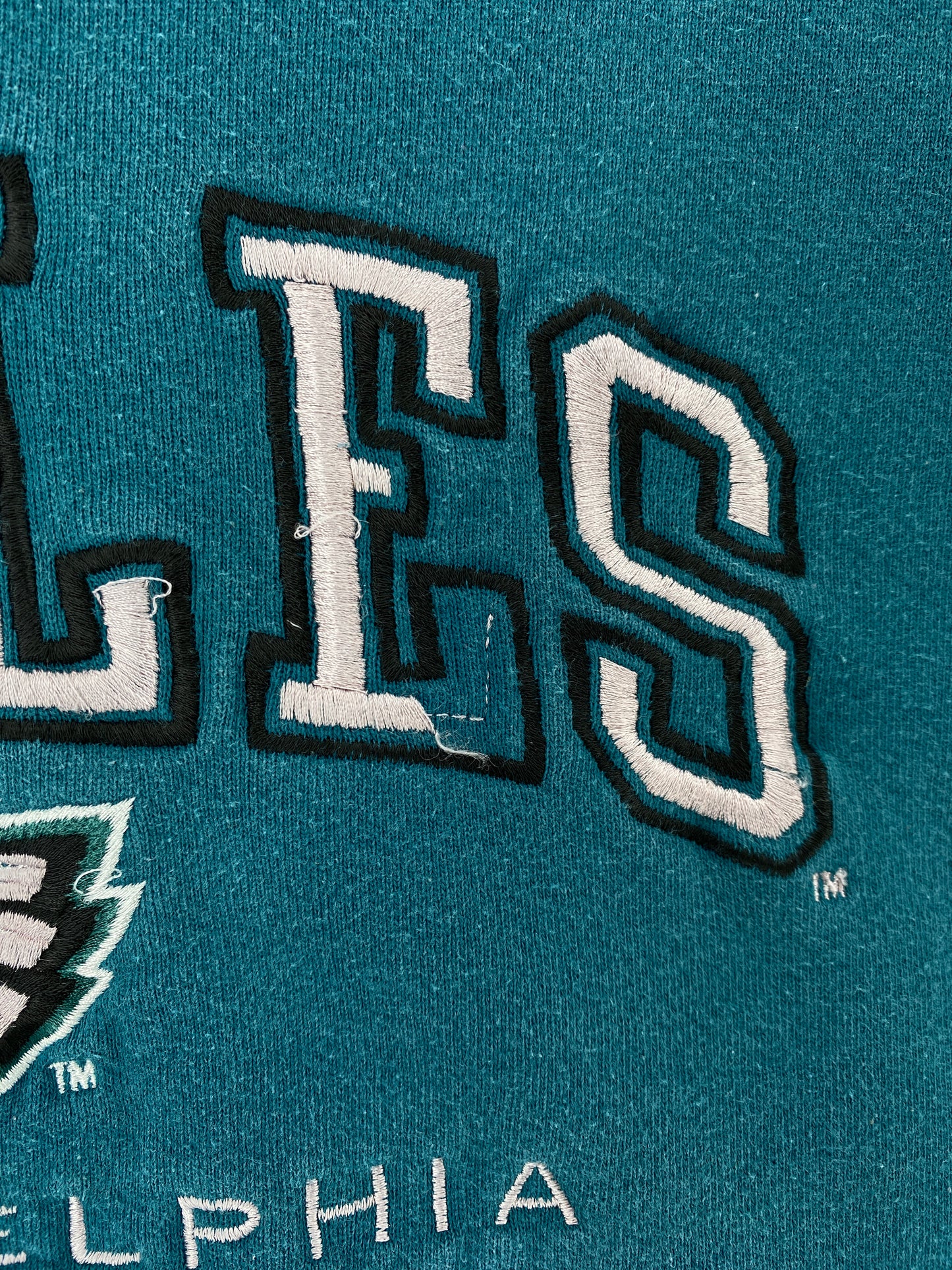 90’s PHILADELPHIA EAGLES Made in USA Size M Vintage NFL Sweat-Shirt / F361S