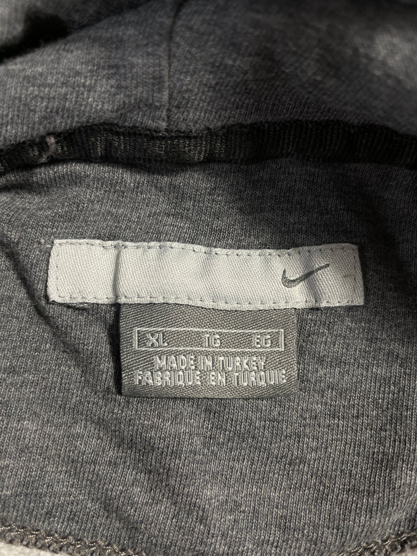 00’ NIKE MINI SWOOSH Size XL Hoodie Sweat-Shirt / F5436S