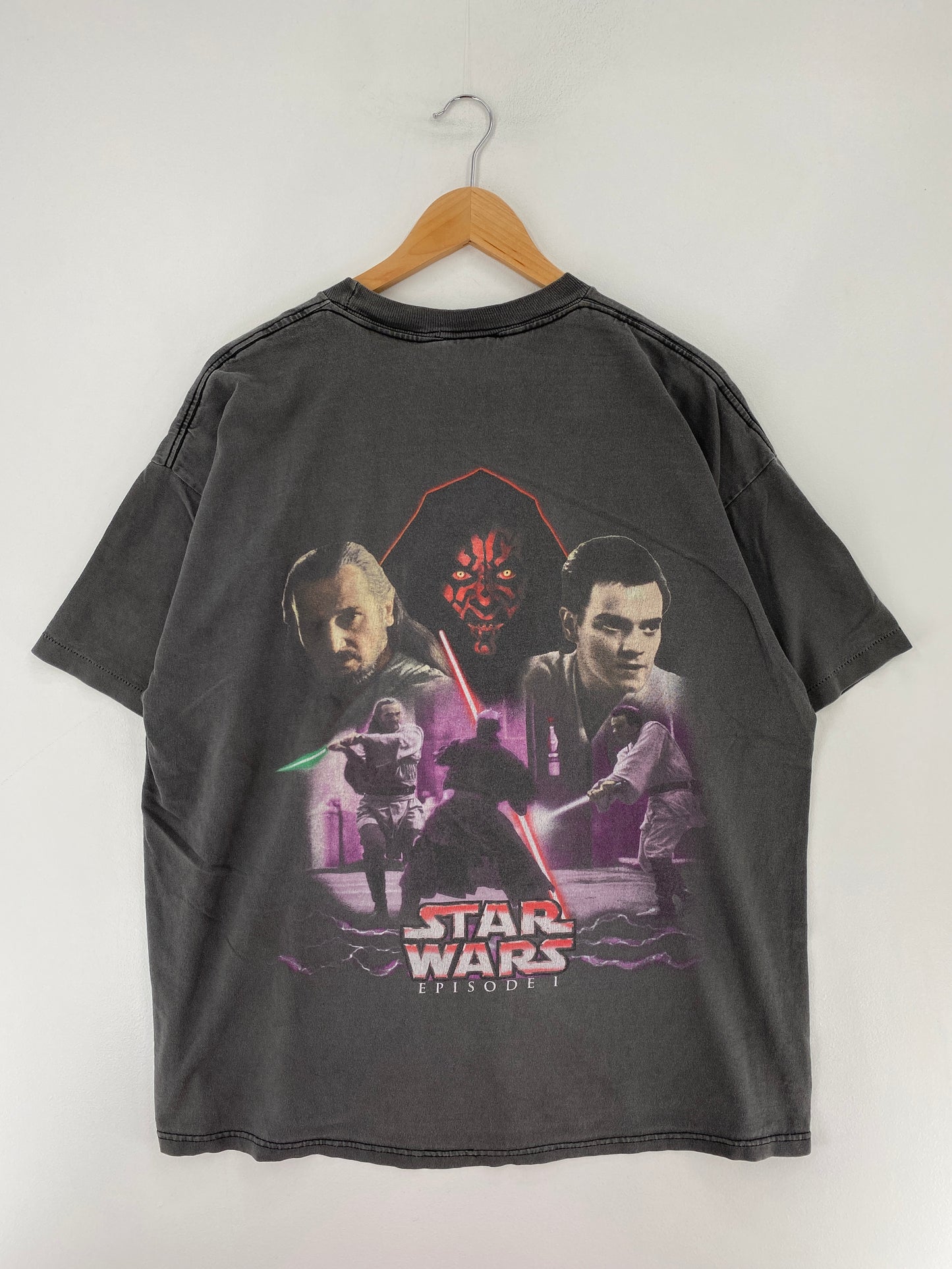 90’s STAR WARS EPISODE 1 Size Approx.XL T-Shirt / E7239T