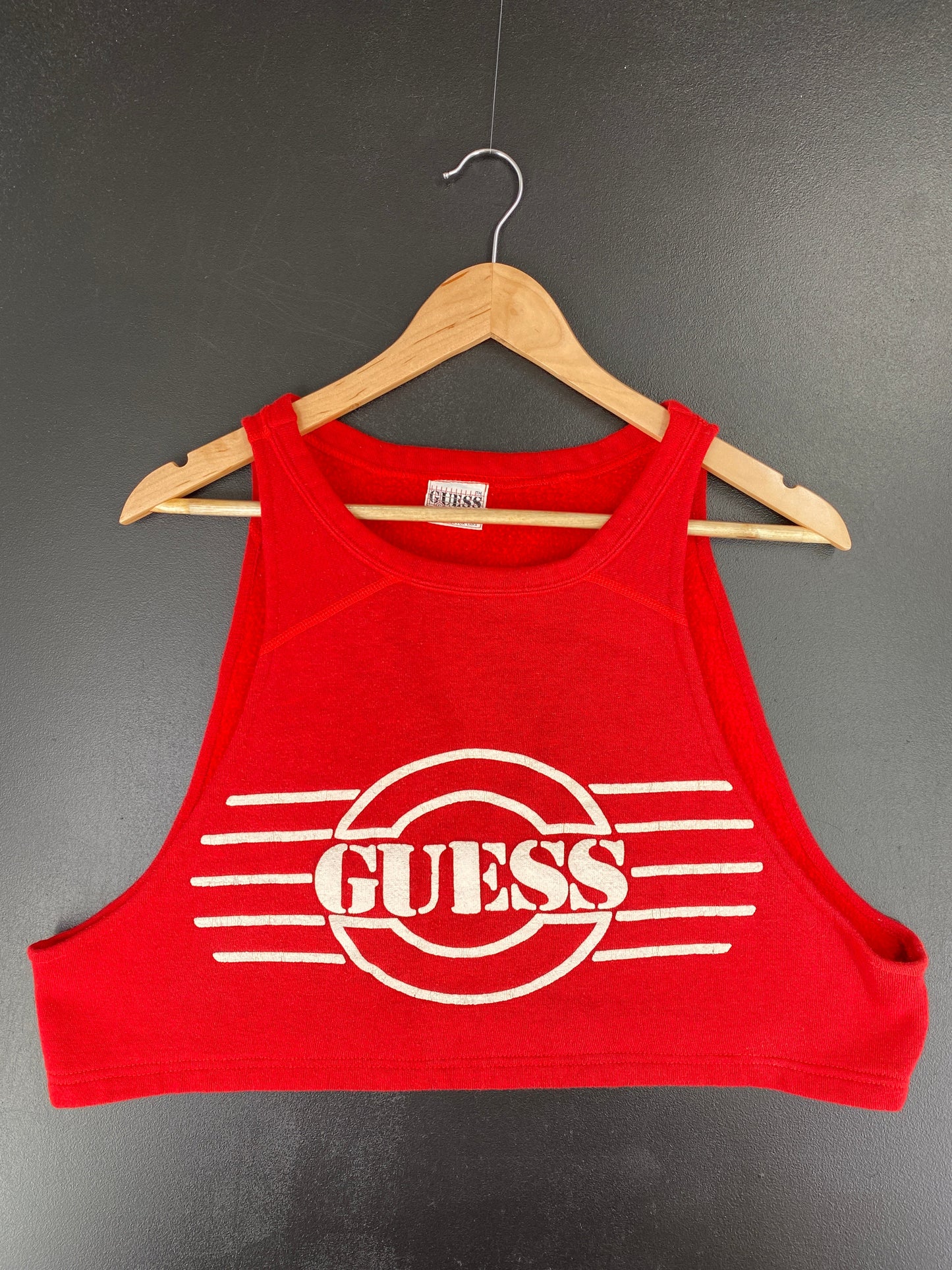 90’s GUESS Size Ladies S Cropped Sweat-shirt / E7112S
